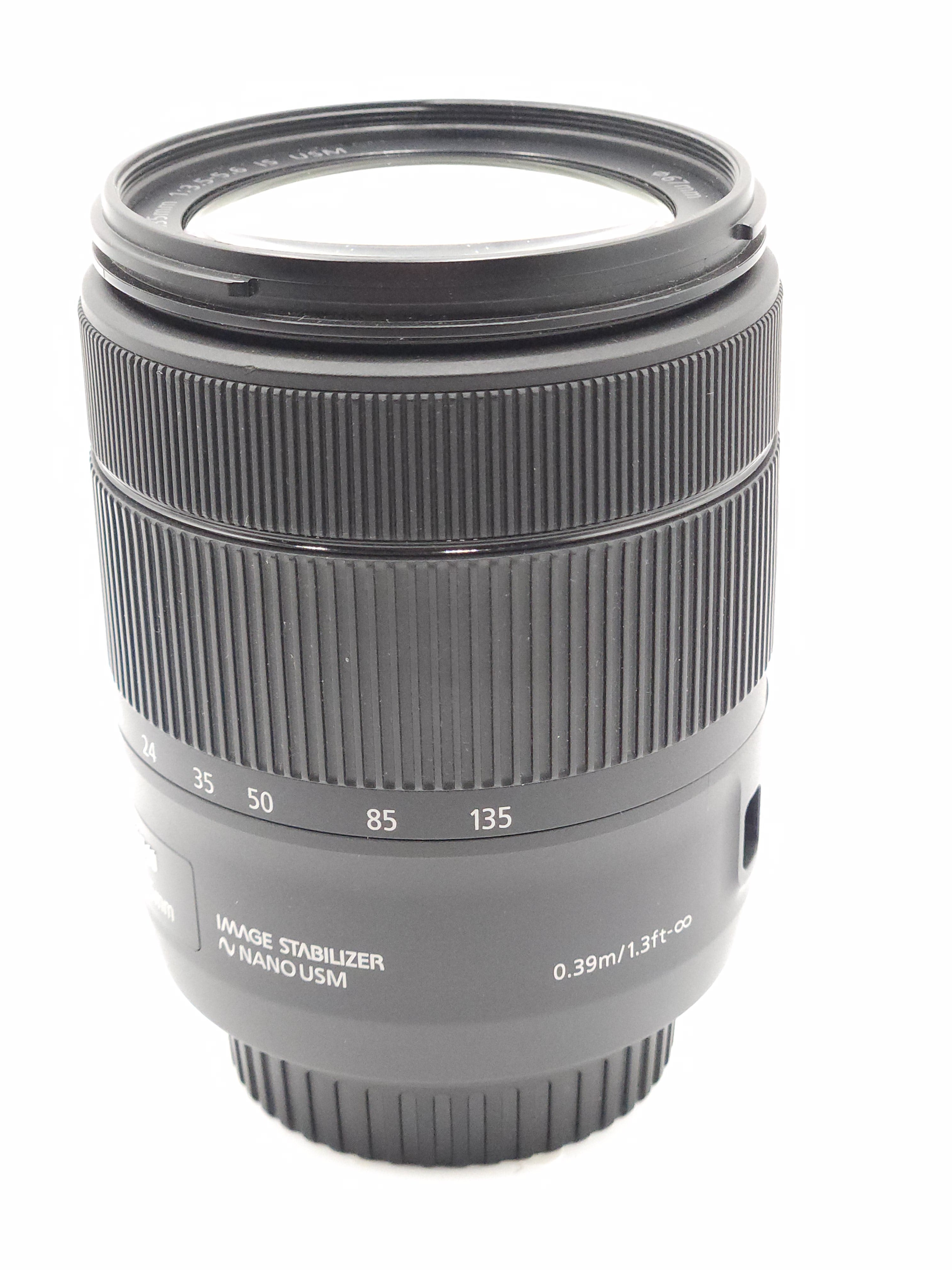 USED Canon EF-S 18-135mm f3.5-5.6 IS Nano USM Lens