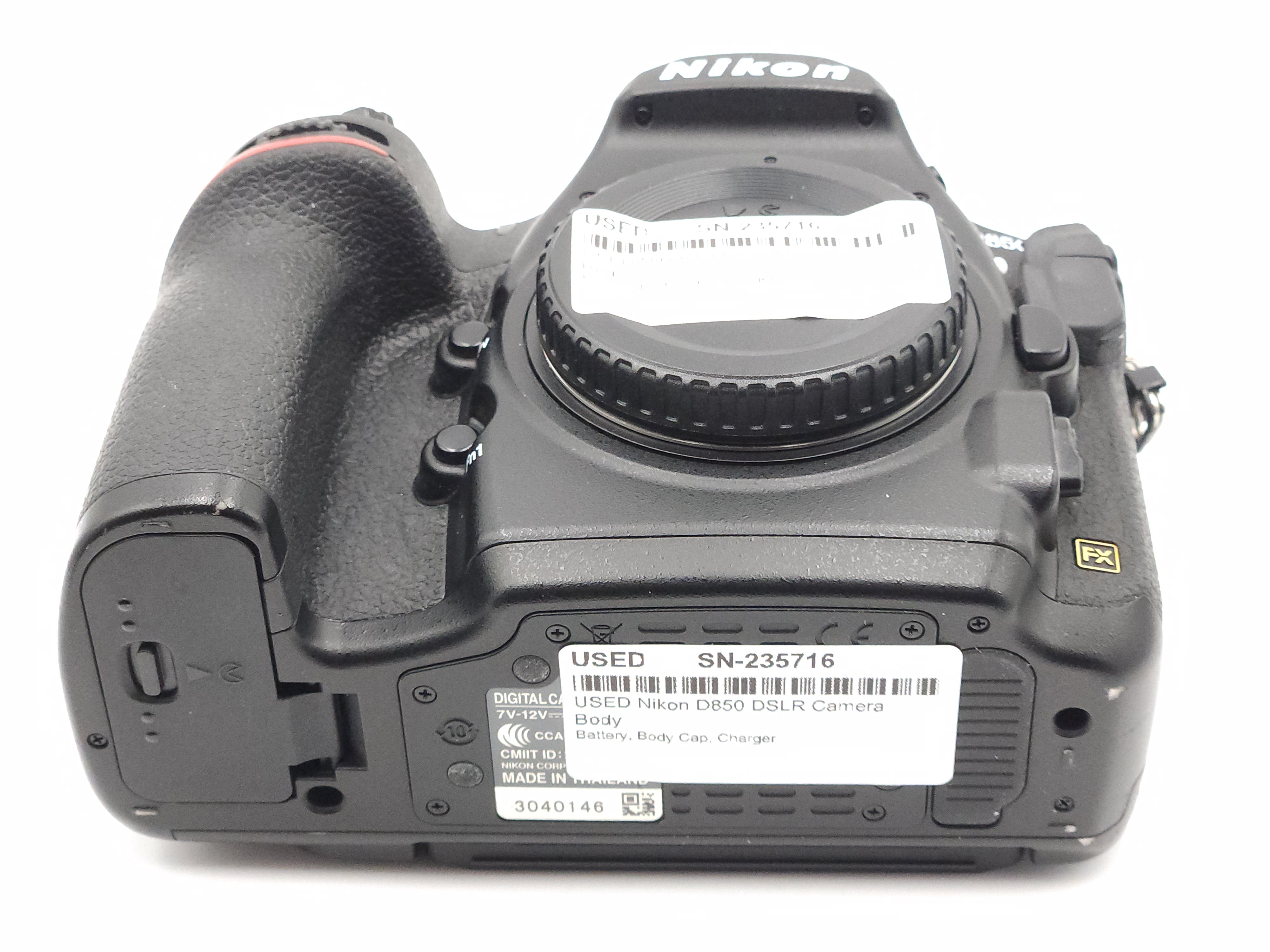 USED Nikon D850 DSLR Camera Body