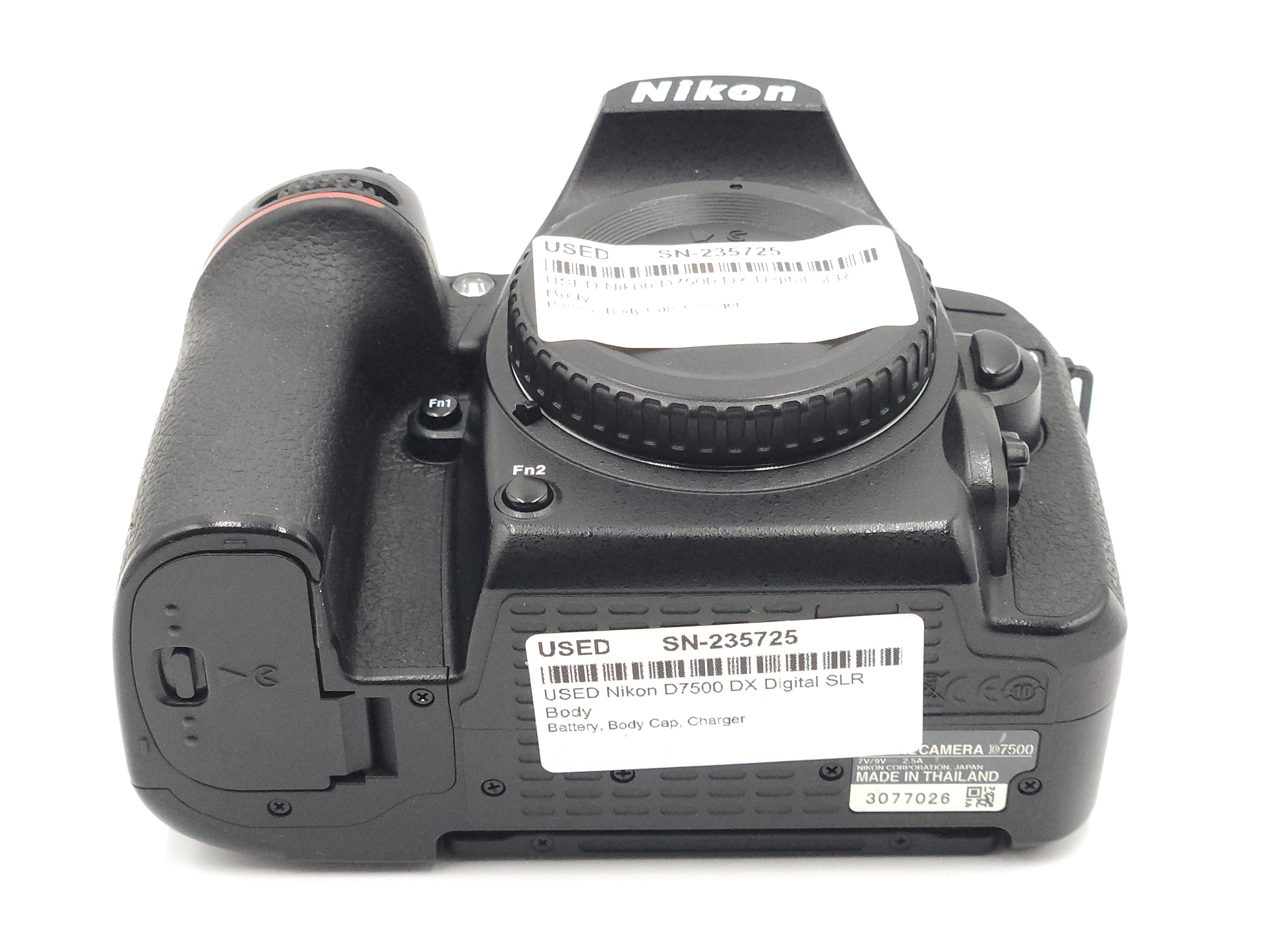 USED Nikon D7500 DX Digital SLR Body