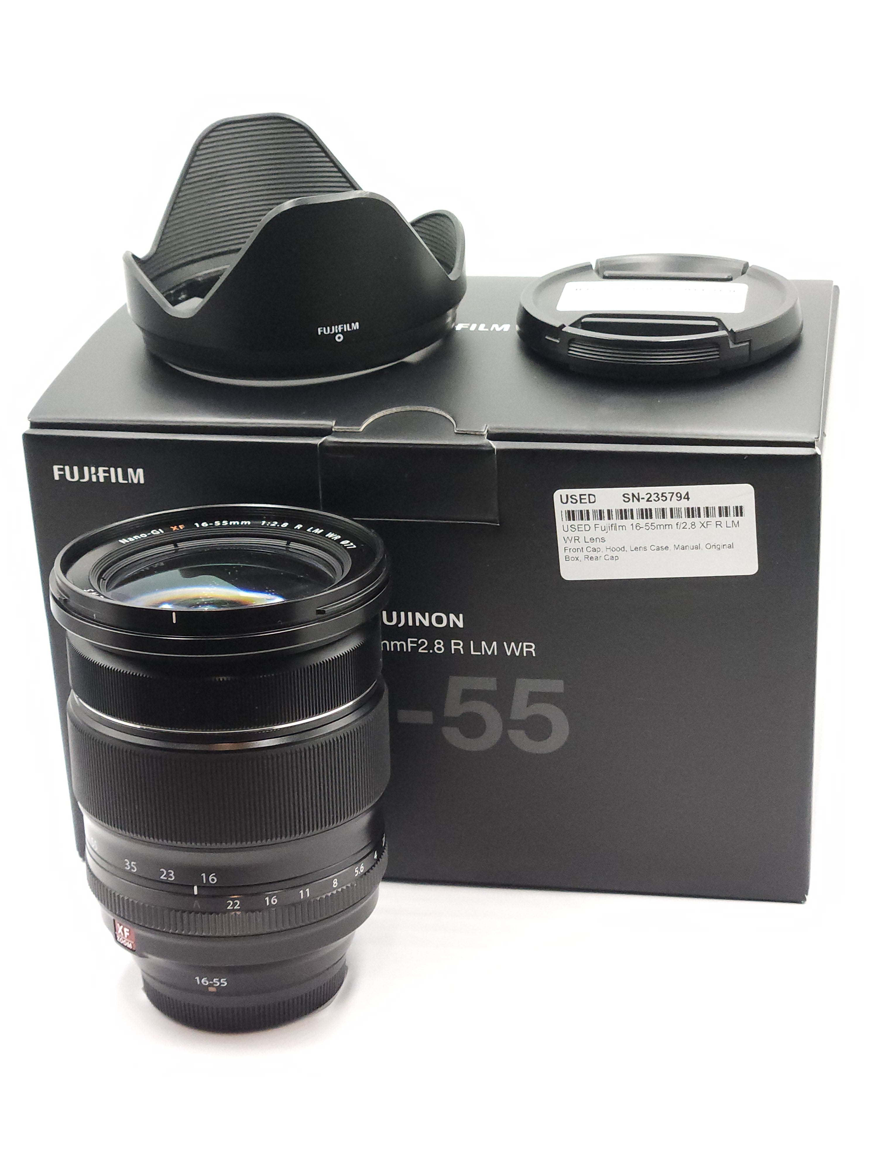 USED Fujifilm 16-55mm f/2.8 XF R LM WR Lens