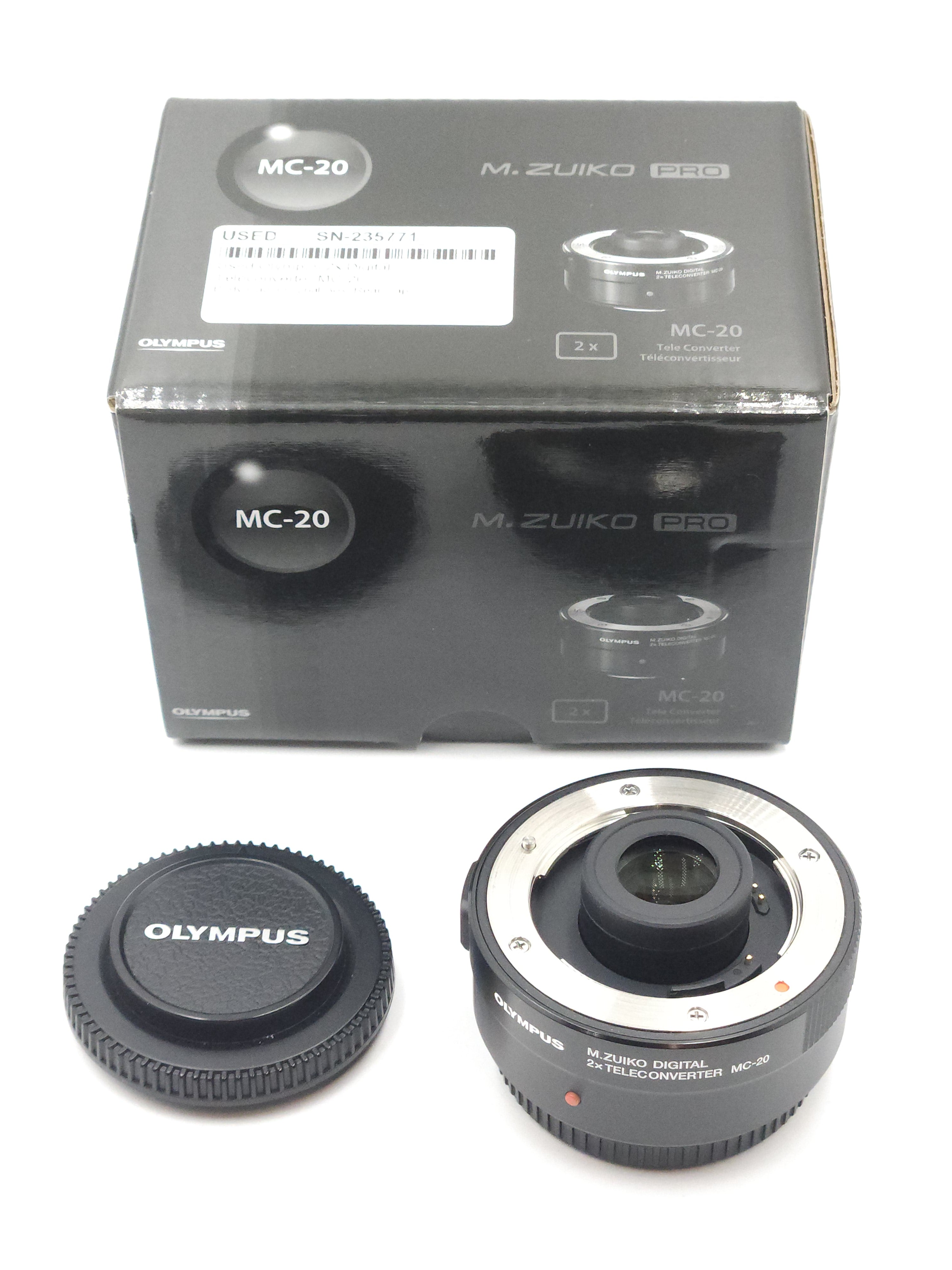 Used Olympus 2x Digital Teleconverter MC-20