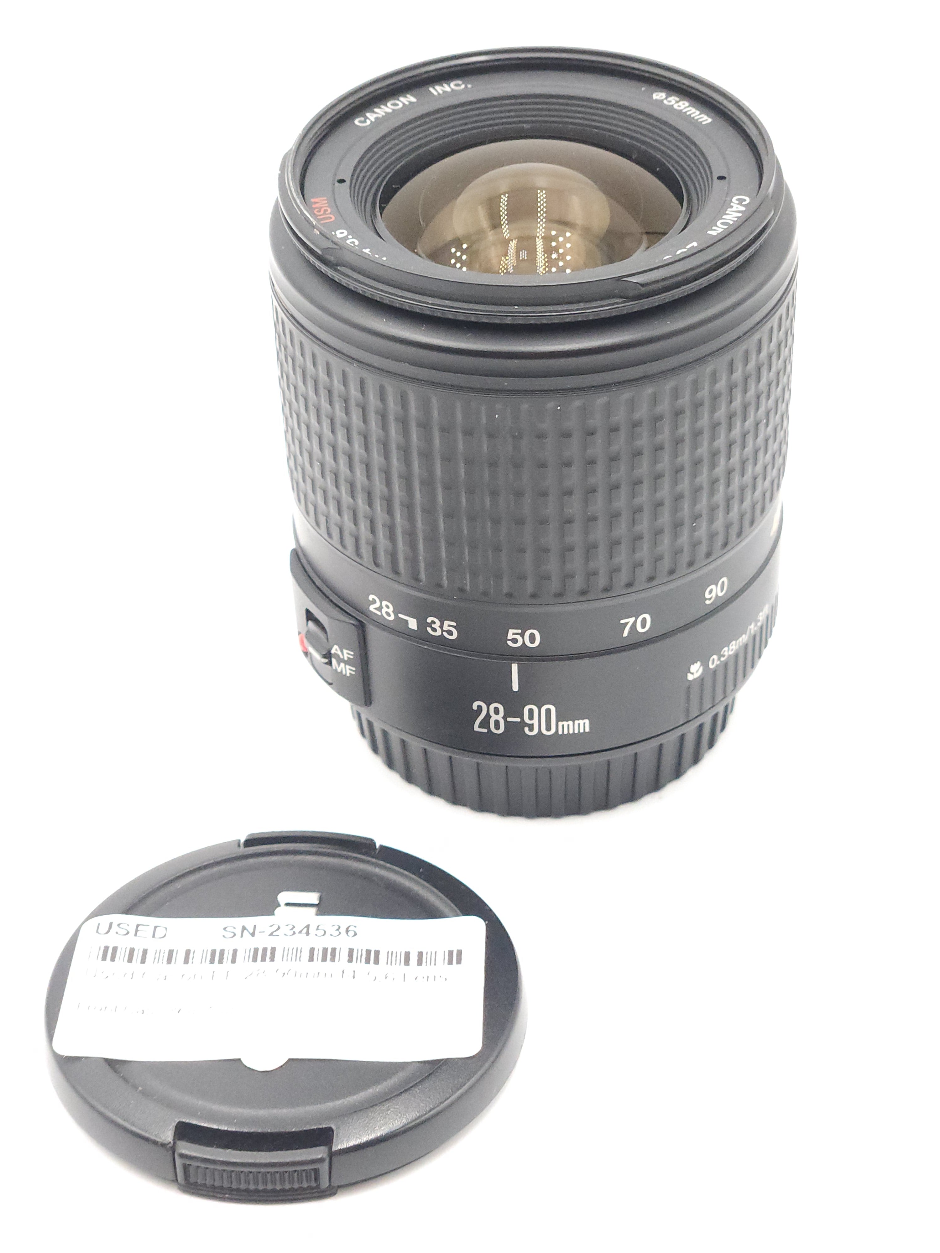 Used Canon EF 28-90mm f4-5.6 Lens