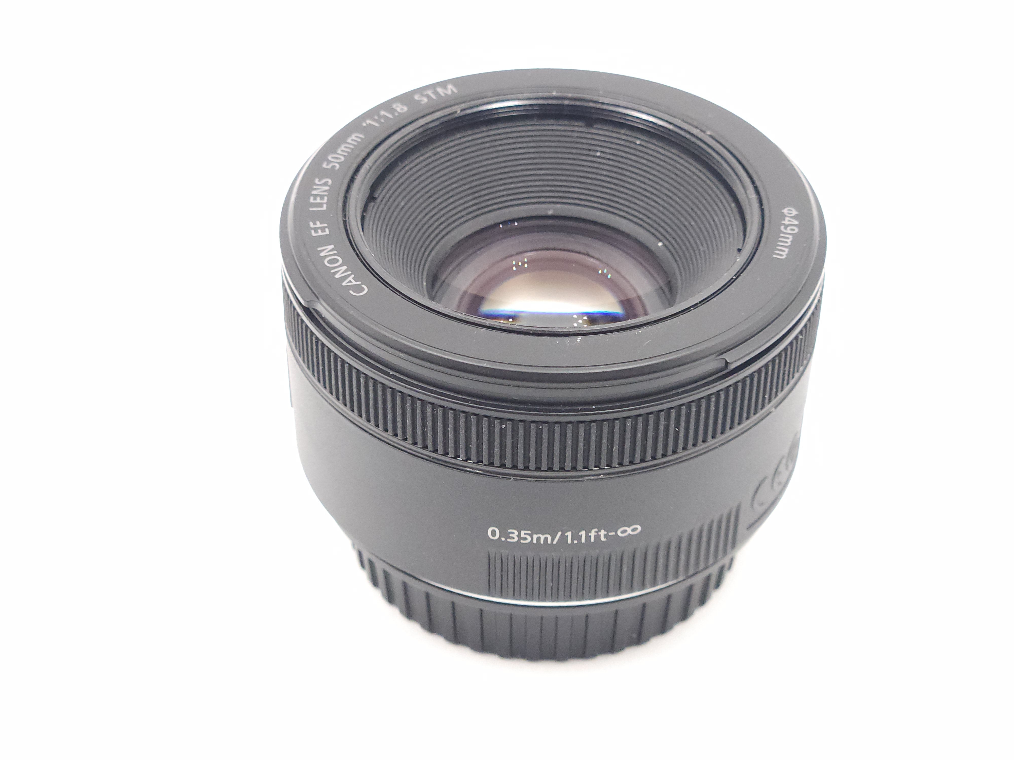 USED Canon EF 50mm f1.8 STM Lens