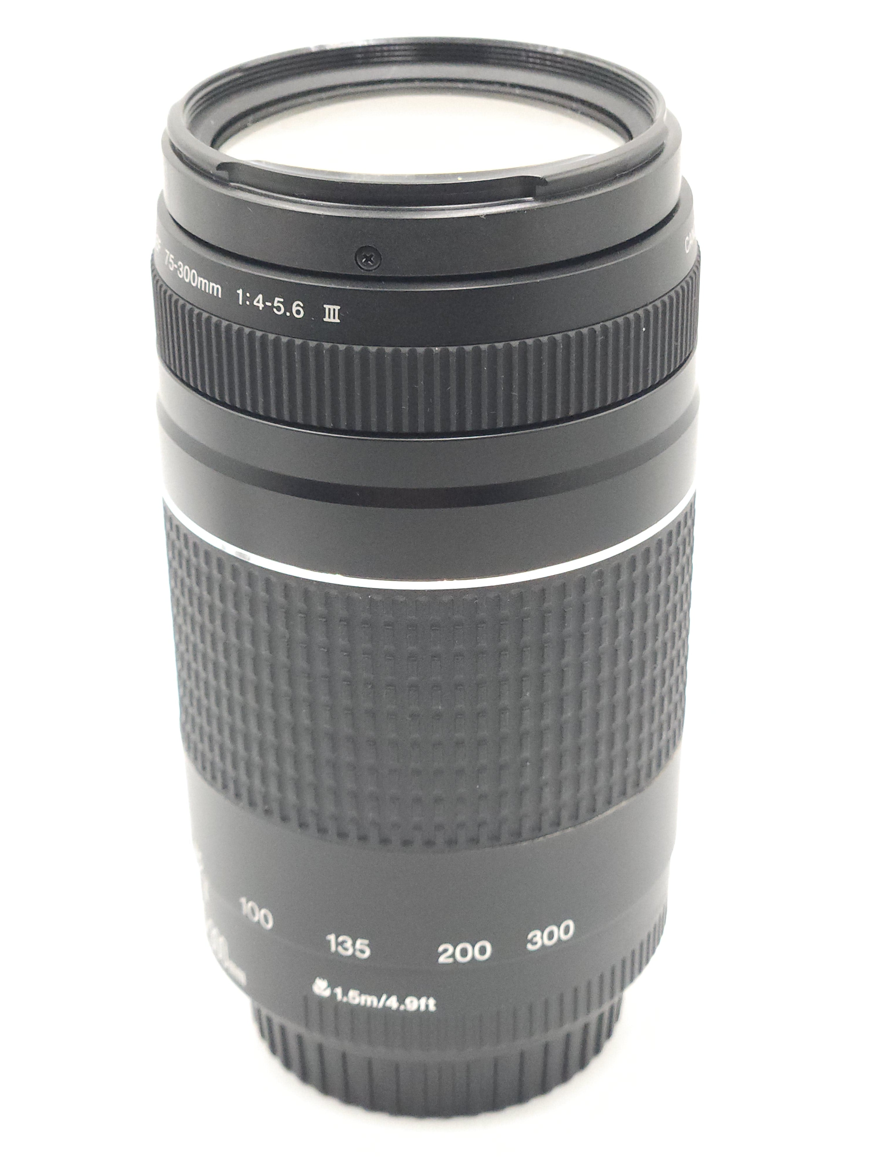 USED Canon 75-300mm F4-5.6 III EF Lens (Non-USM)