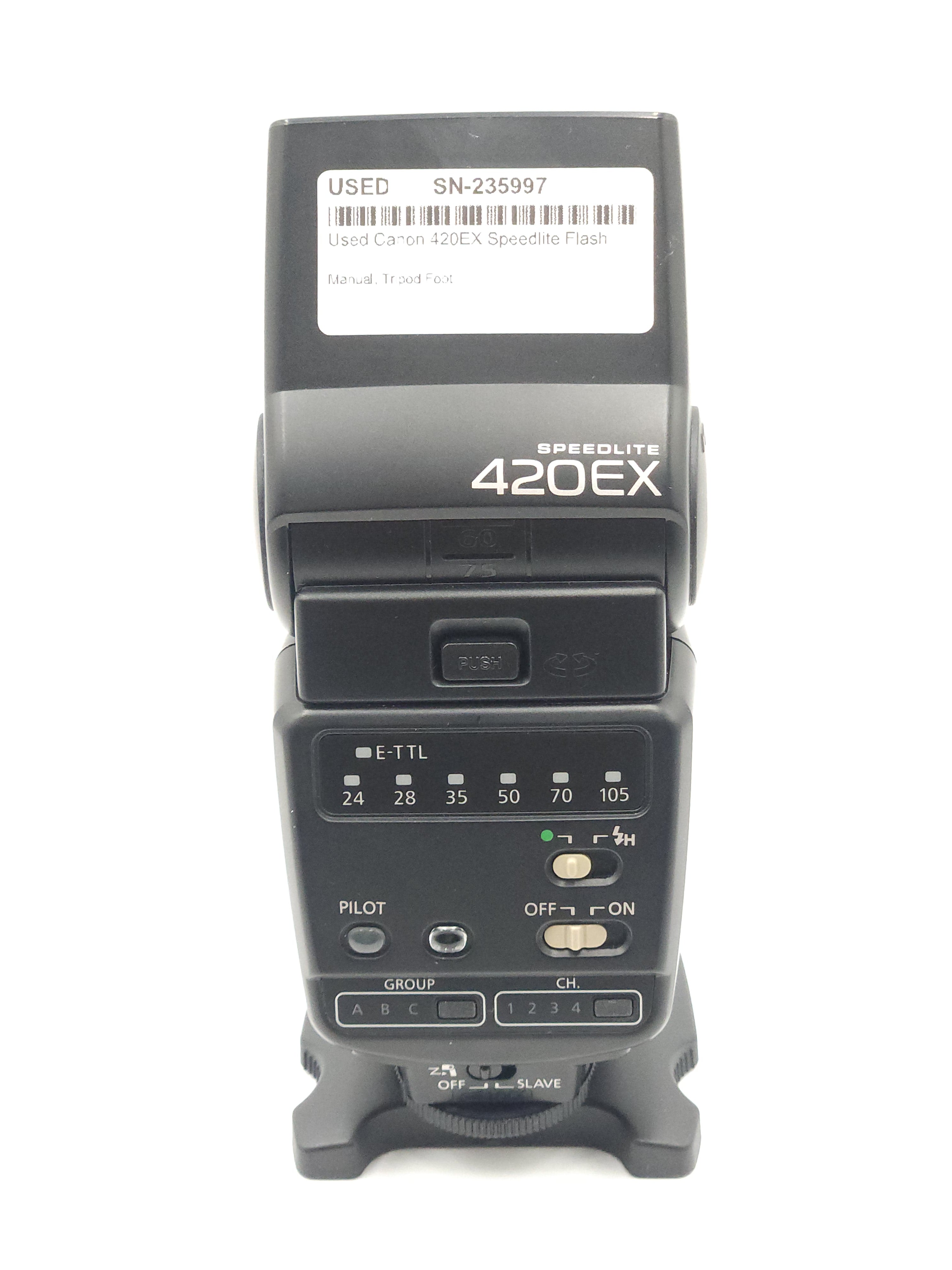 Used Canon 420EX Speedlite Flash