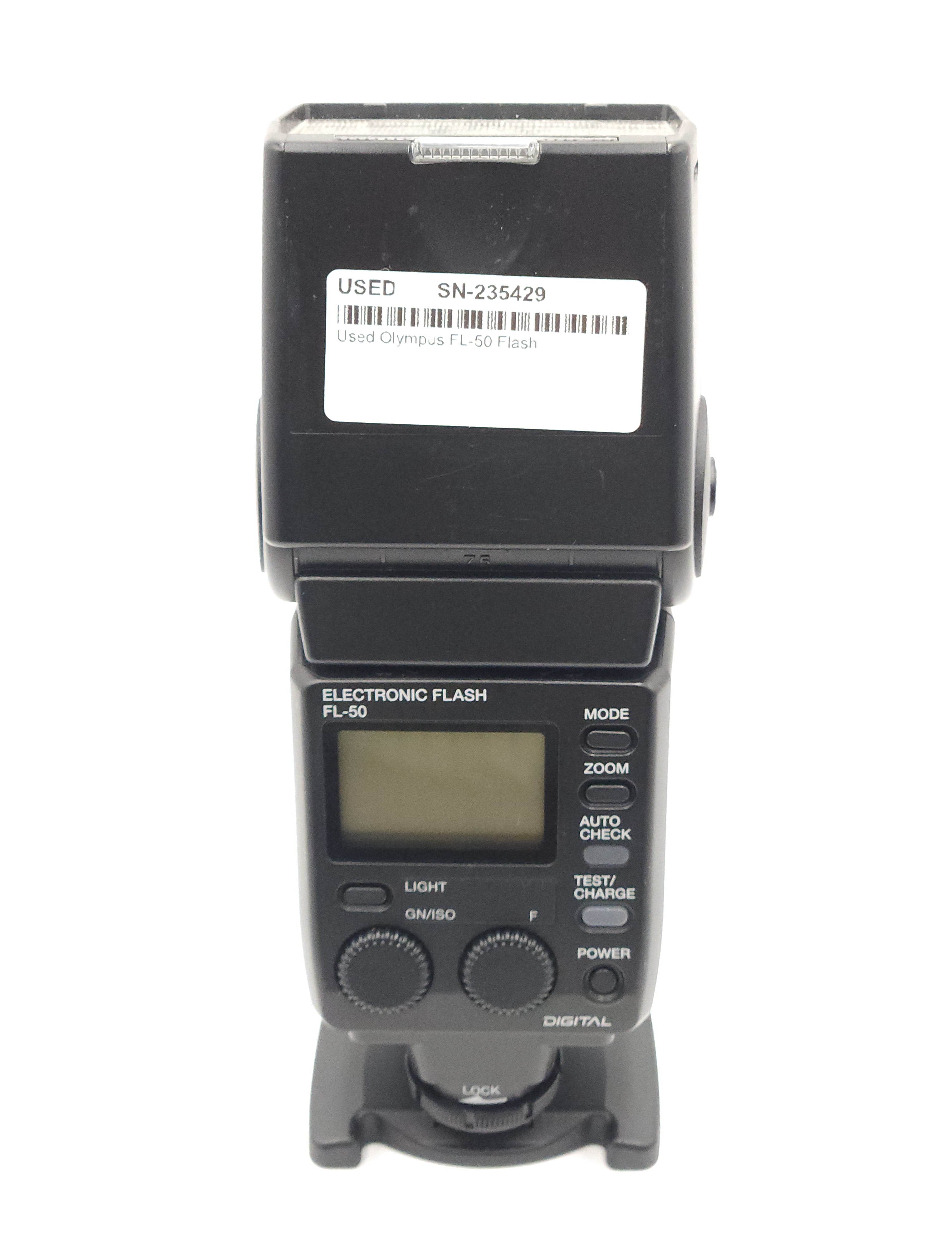 Used Olympus FL-50 Flash