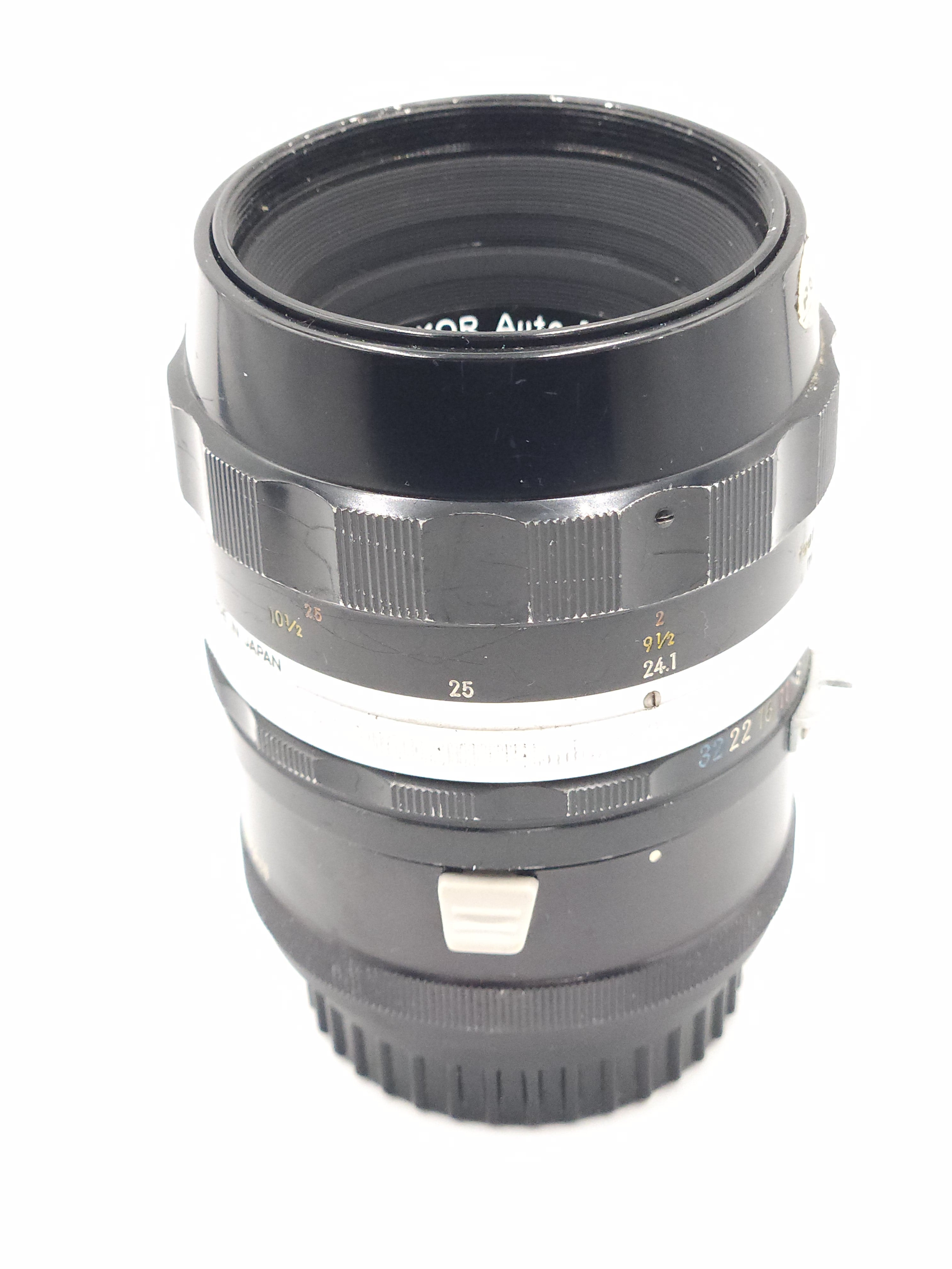 Used Nikon Micro-Nikkor 55mm f3.5 Non-AI Lens w/M Extension Tube