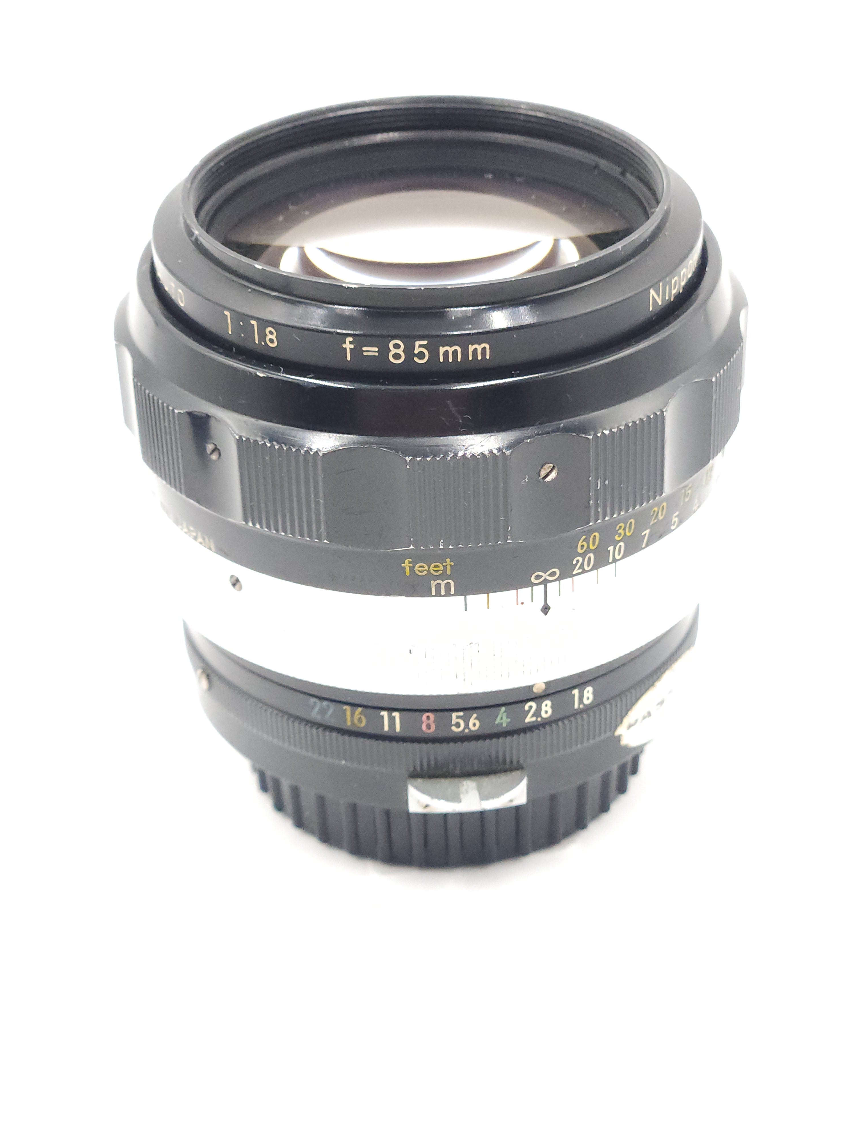 Used Nikon Nikkor-H 85mm f1.8 Non-AI Lens