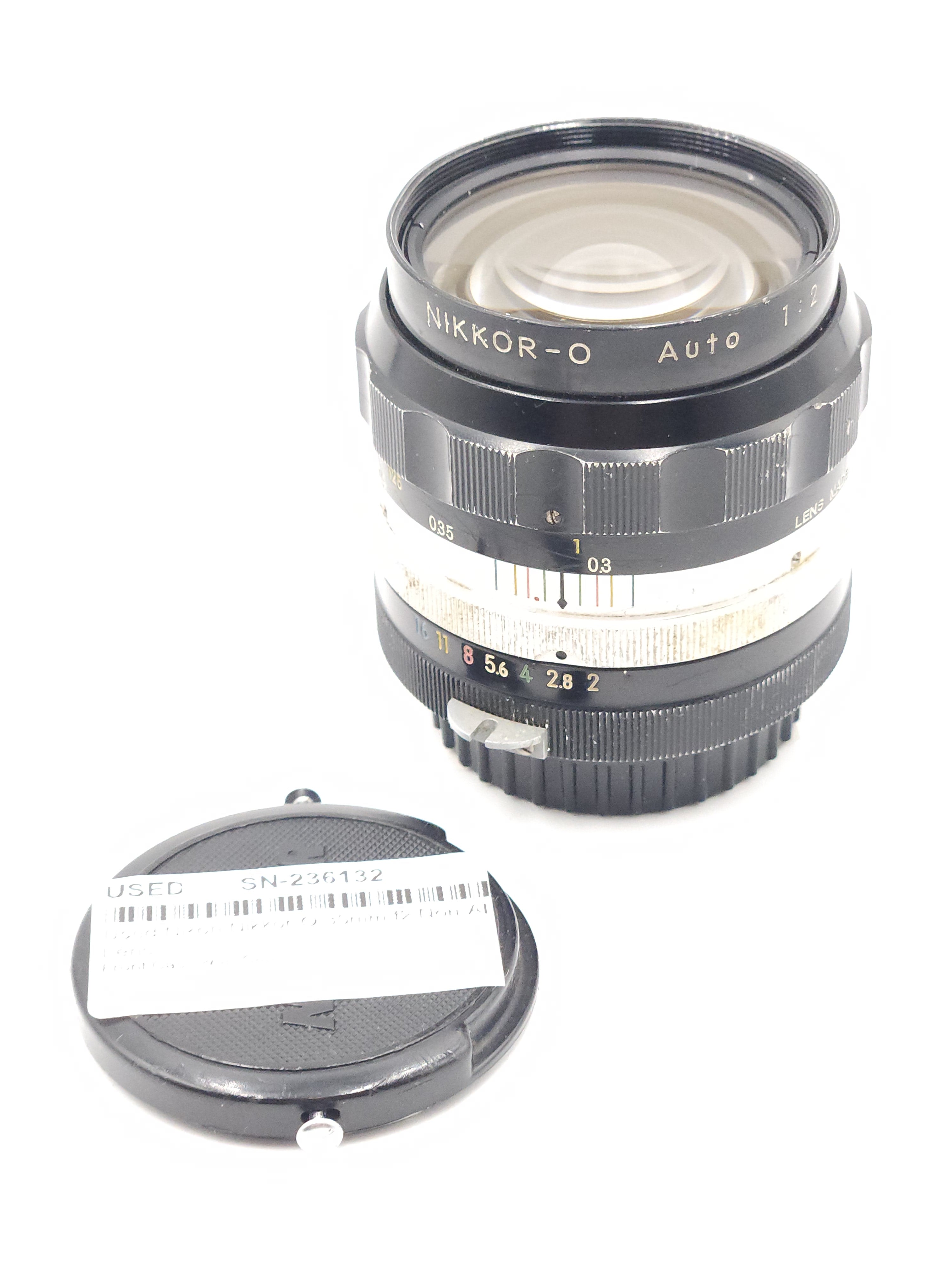 Used Nikon Nikkor-O 35mm f2 Non-AI Lens