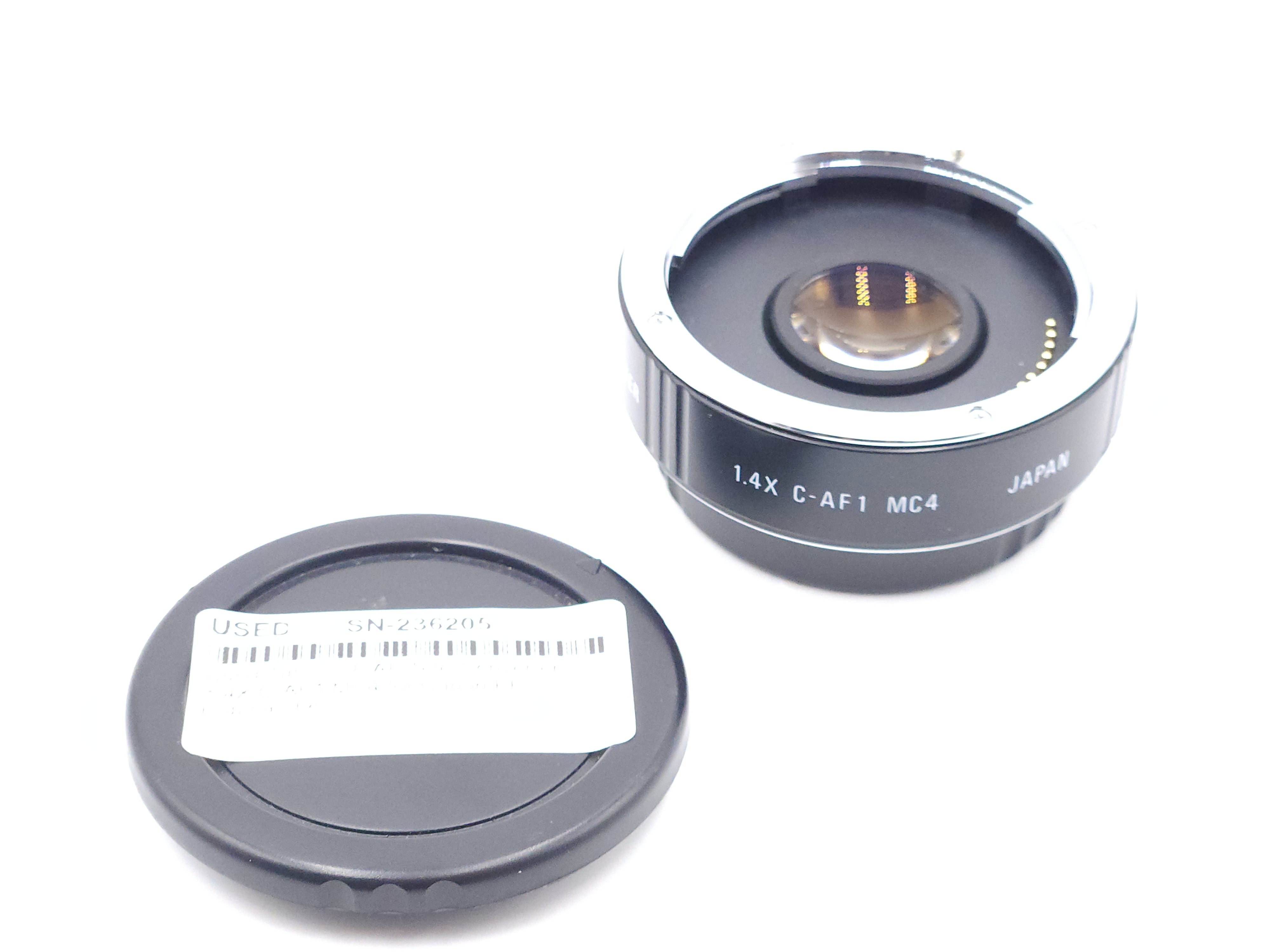 Used Tamron F AF Tele-Converter 1.4X C-AF1 MC4 for Canon EF