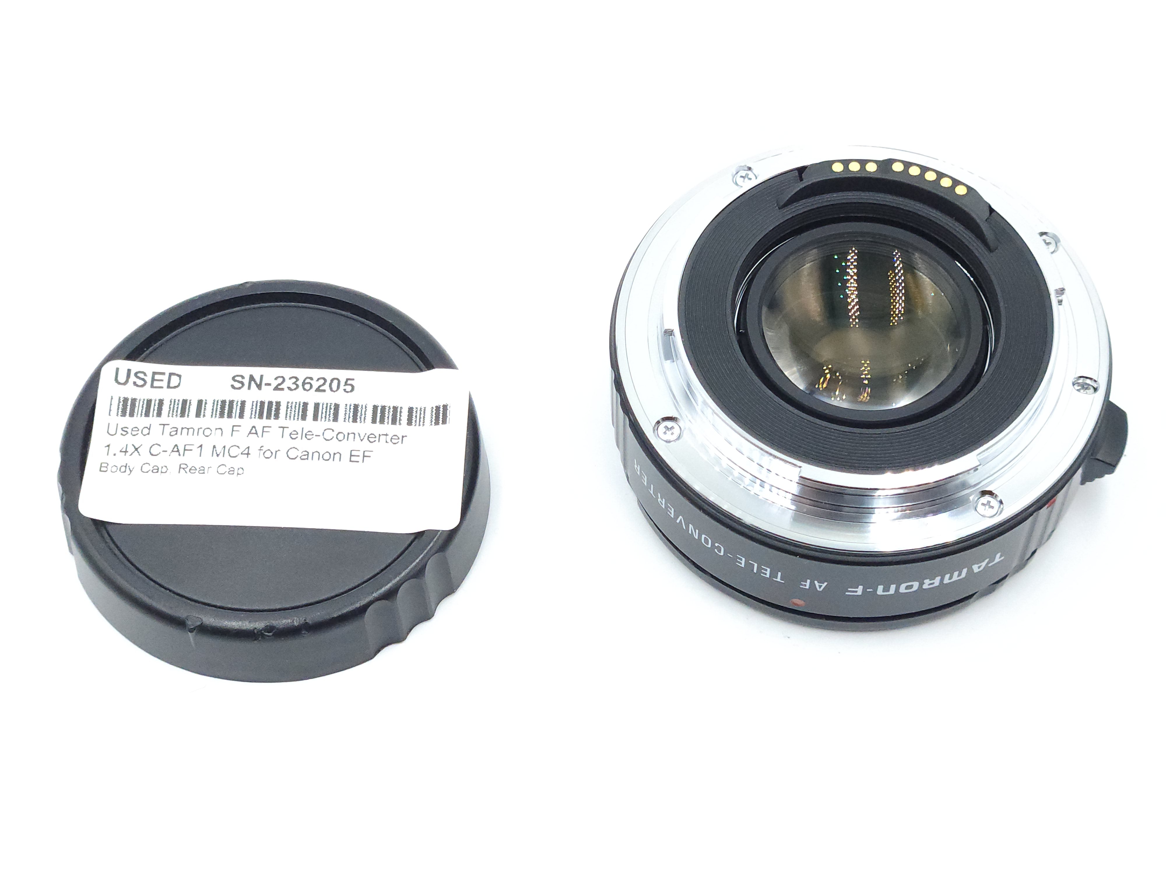 Used Tamron F AF Tele-Converter 1.4X C-AF1 MC4 for Canon EF