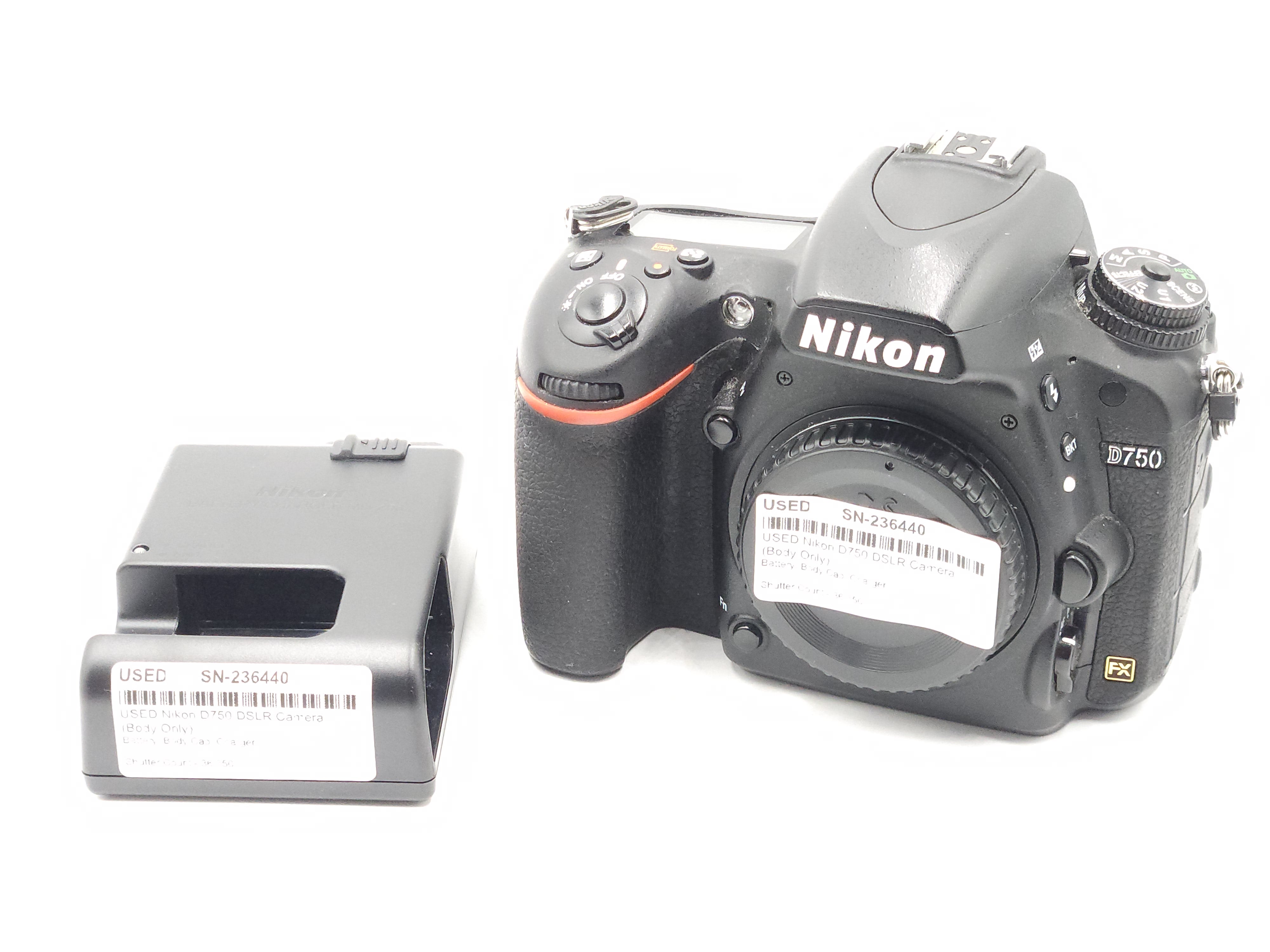 USED Nikon D750 DSLR Camera (Body Only)