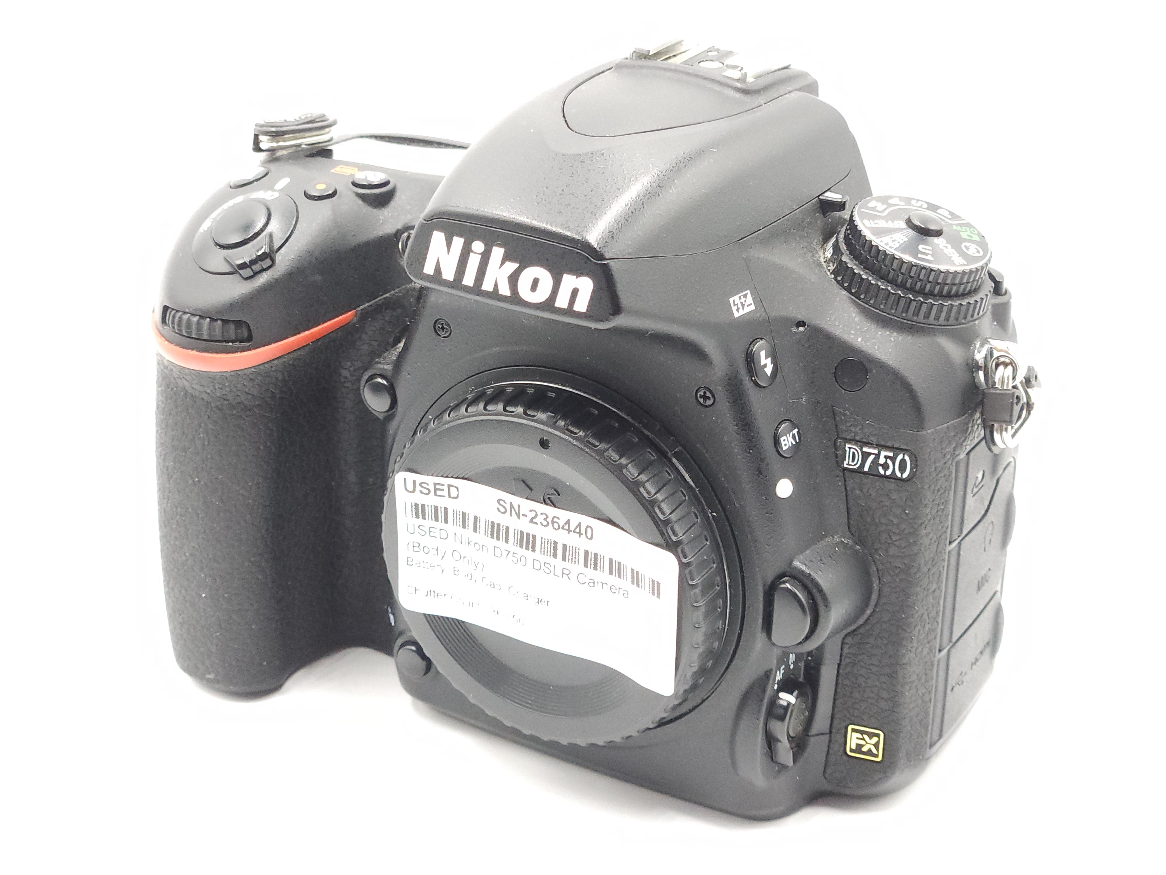 USED Nikon D750 DSLR Camera (Body Only)