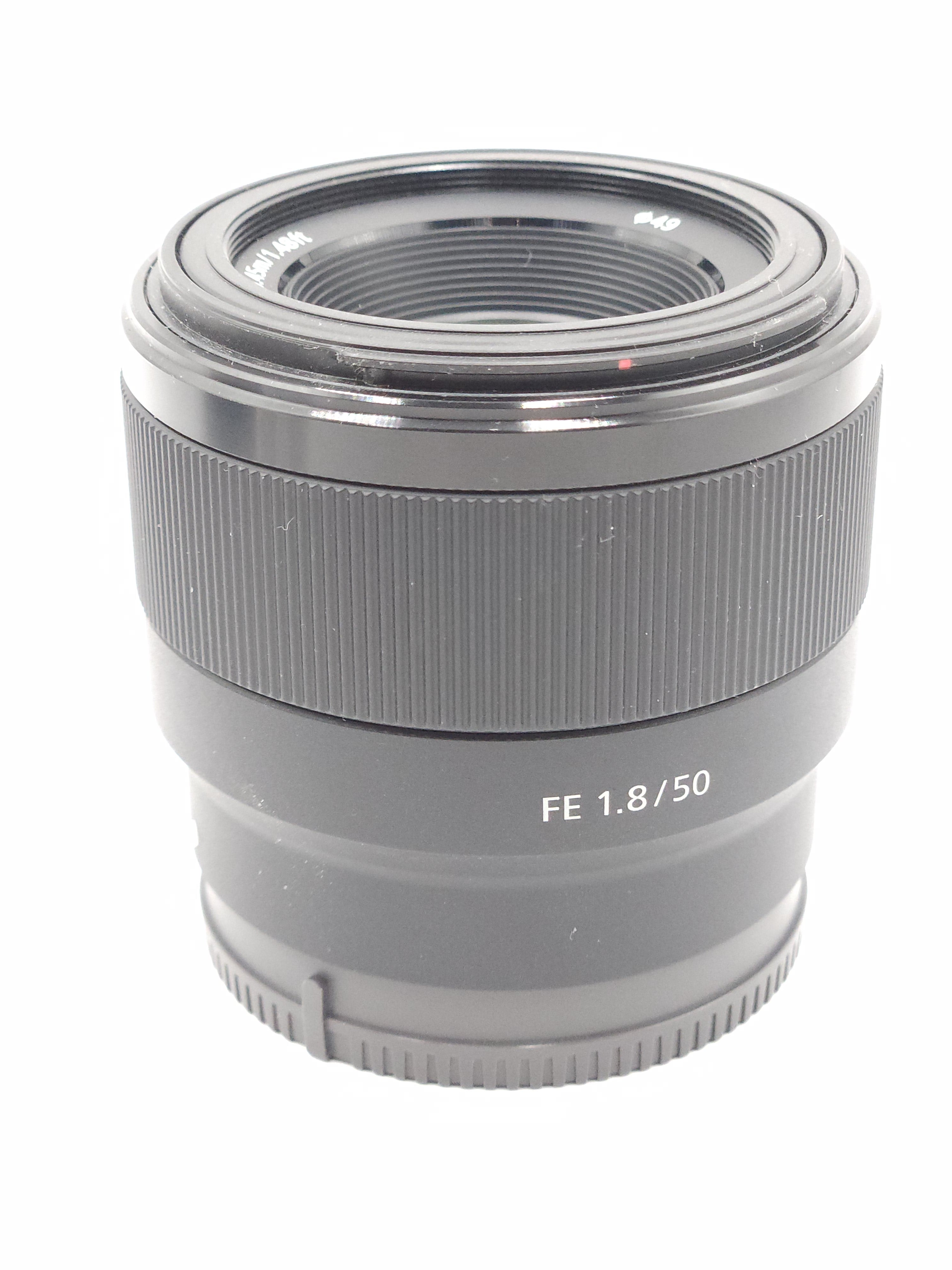 Used Sony 50mm f1.8 FE Lens