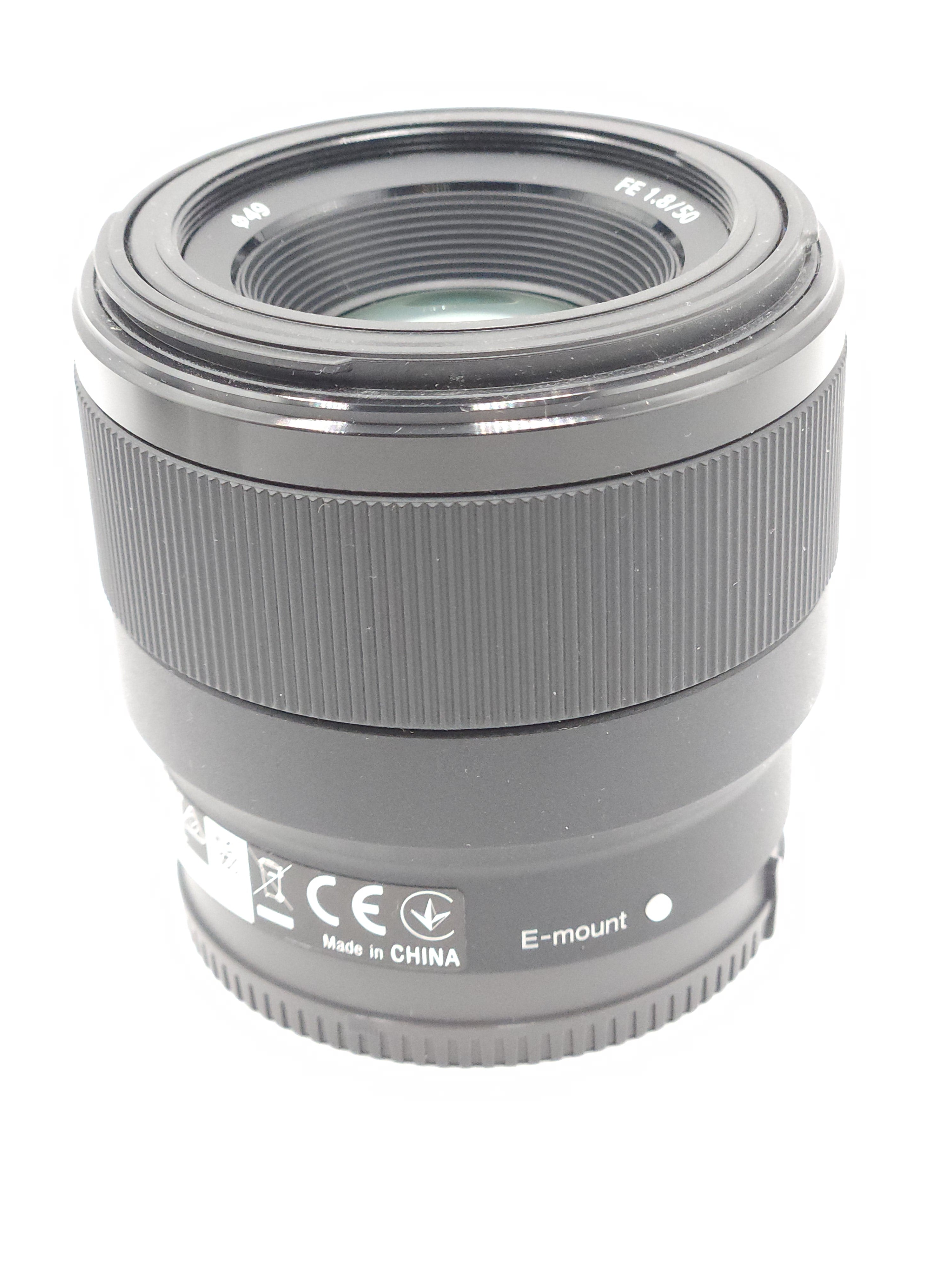 Used Sony 50mm f1.8 FE Lens