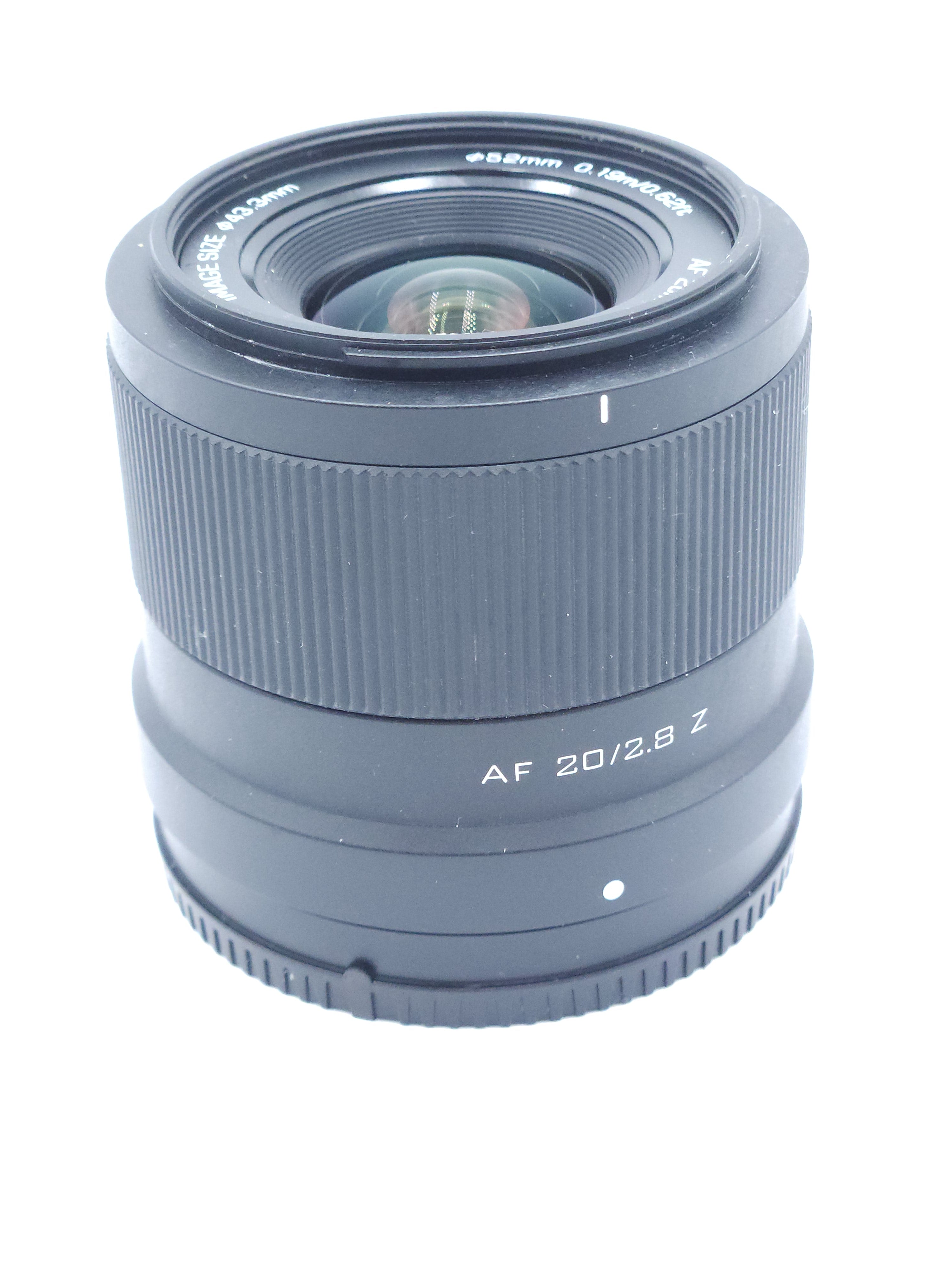 Used Viltrox AF 20mm f2.8 STM ASPH ED IF (Nikon-Z) Lens