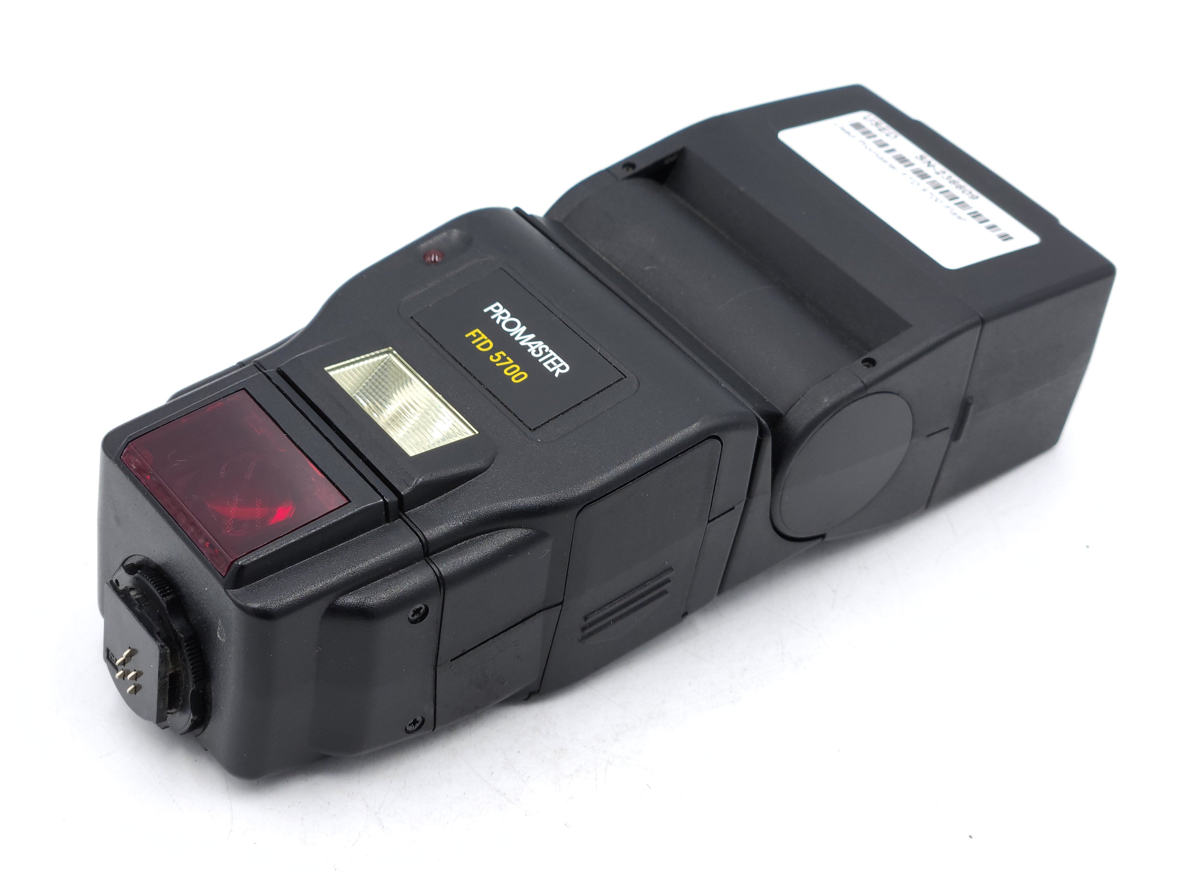 Used Promaster FTD 5700 Flash for Canon TTL