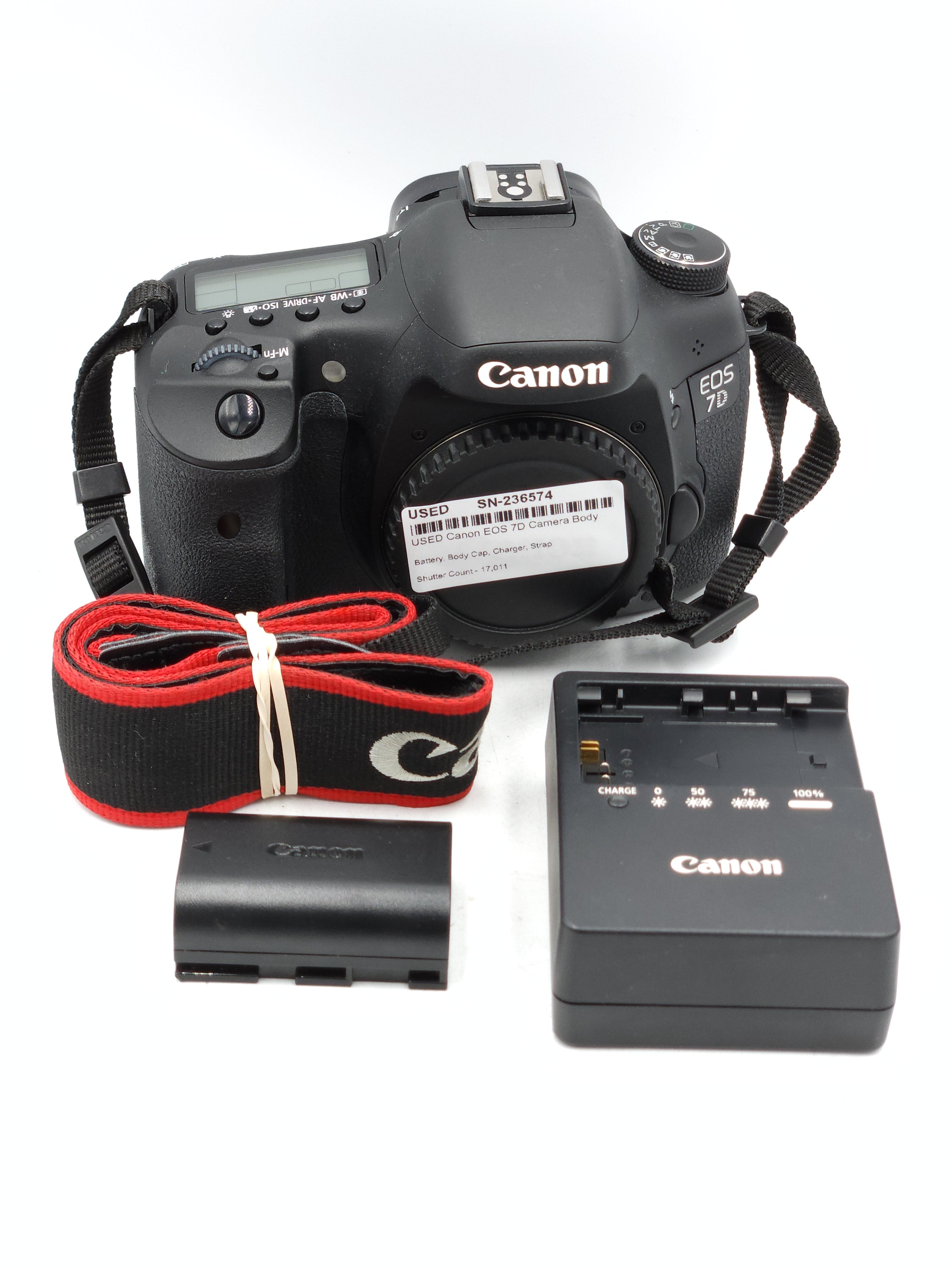 USED Canon EOS 7D Camera Body