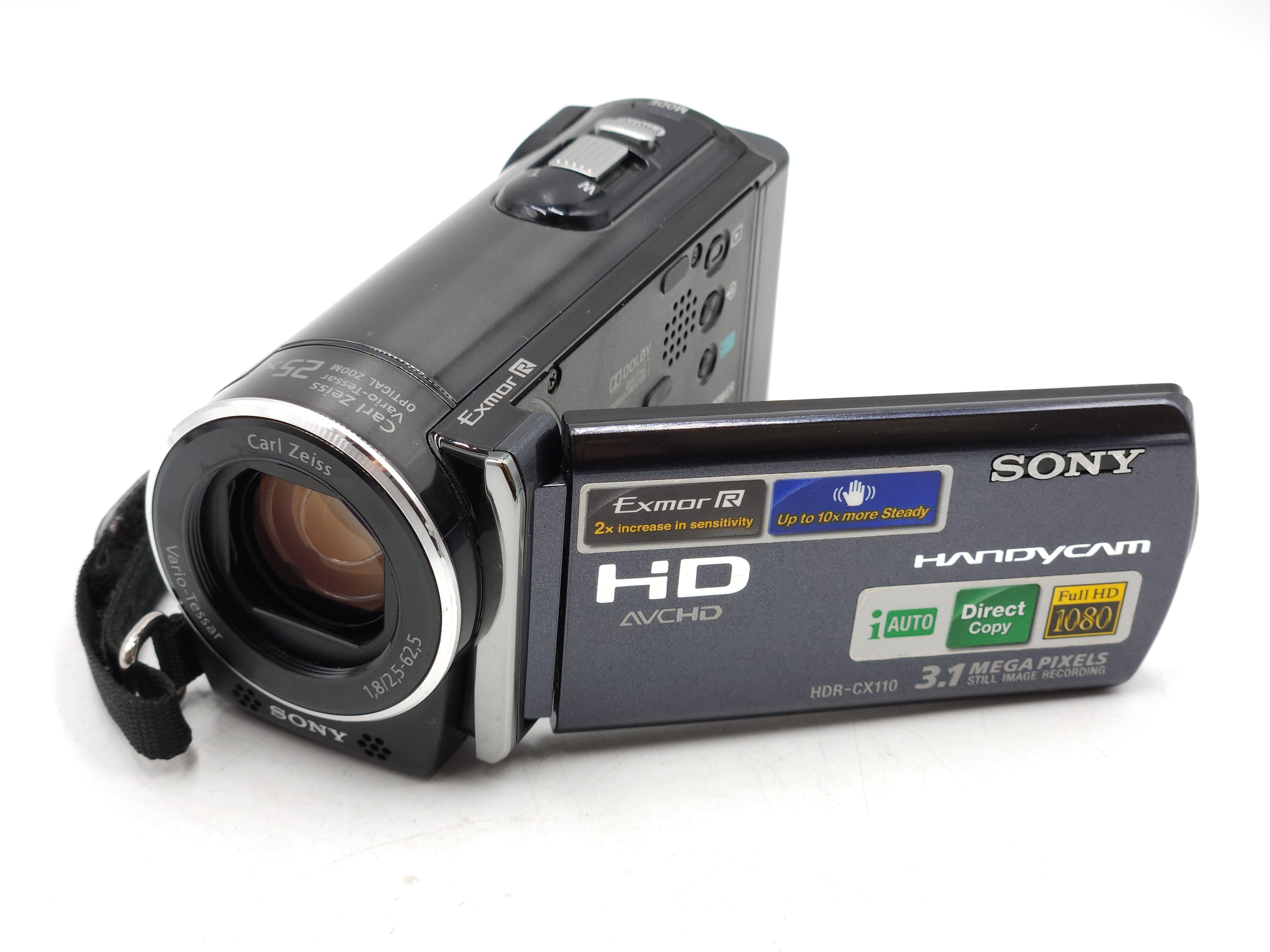 USED Sony HDR-CX110 Digital Camcorder