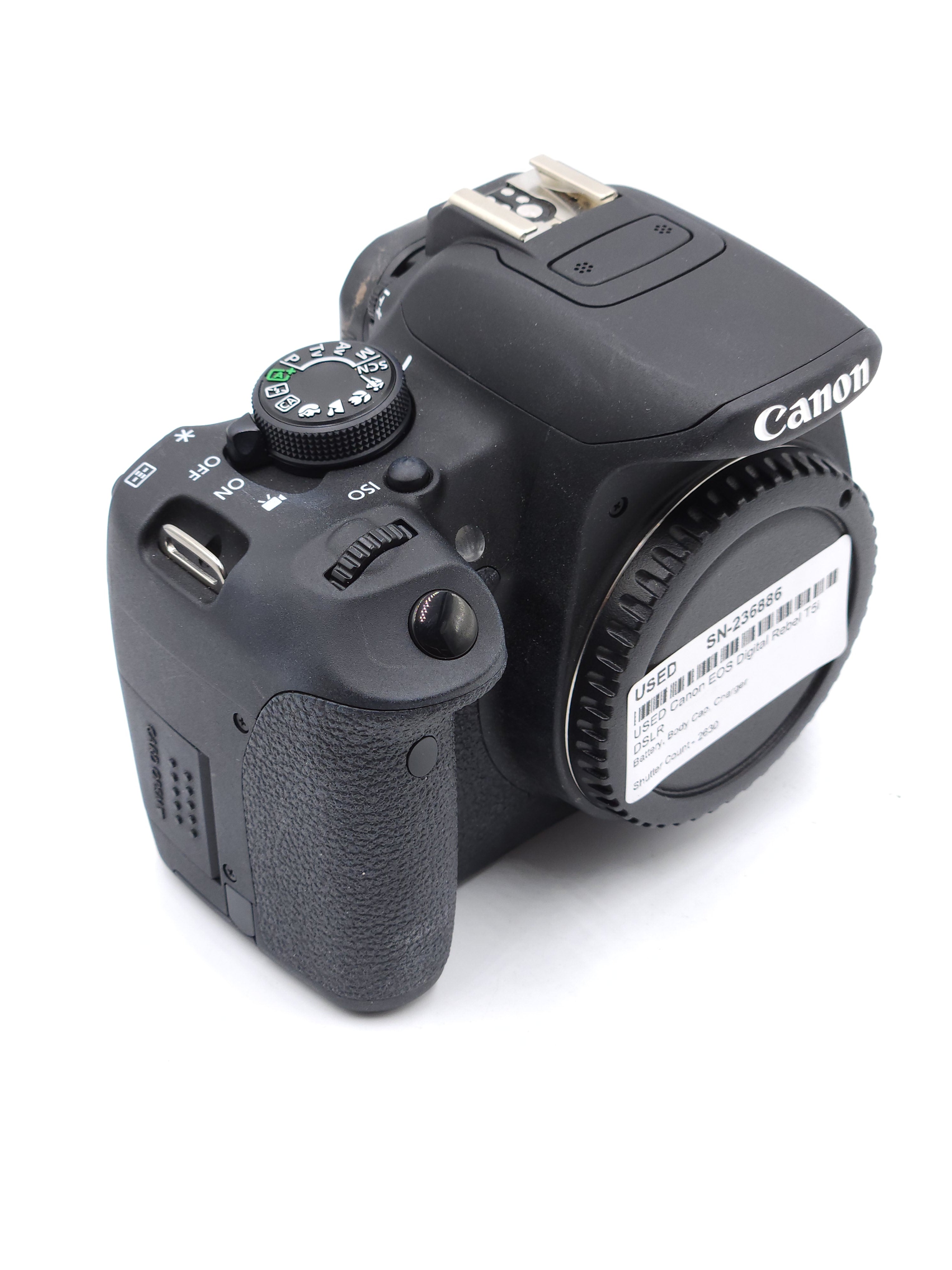 USED Canon EOS Digital Rebel T5i DSLR