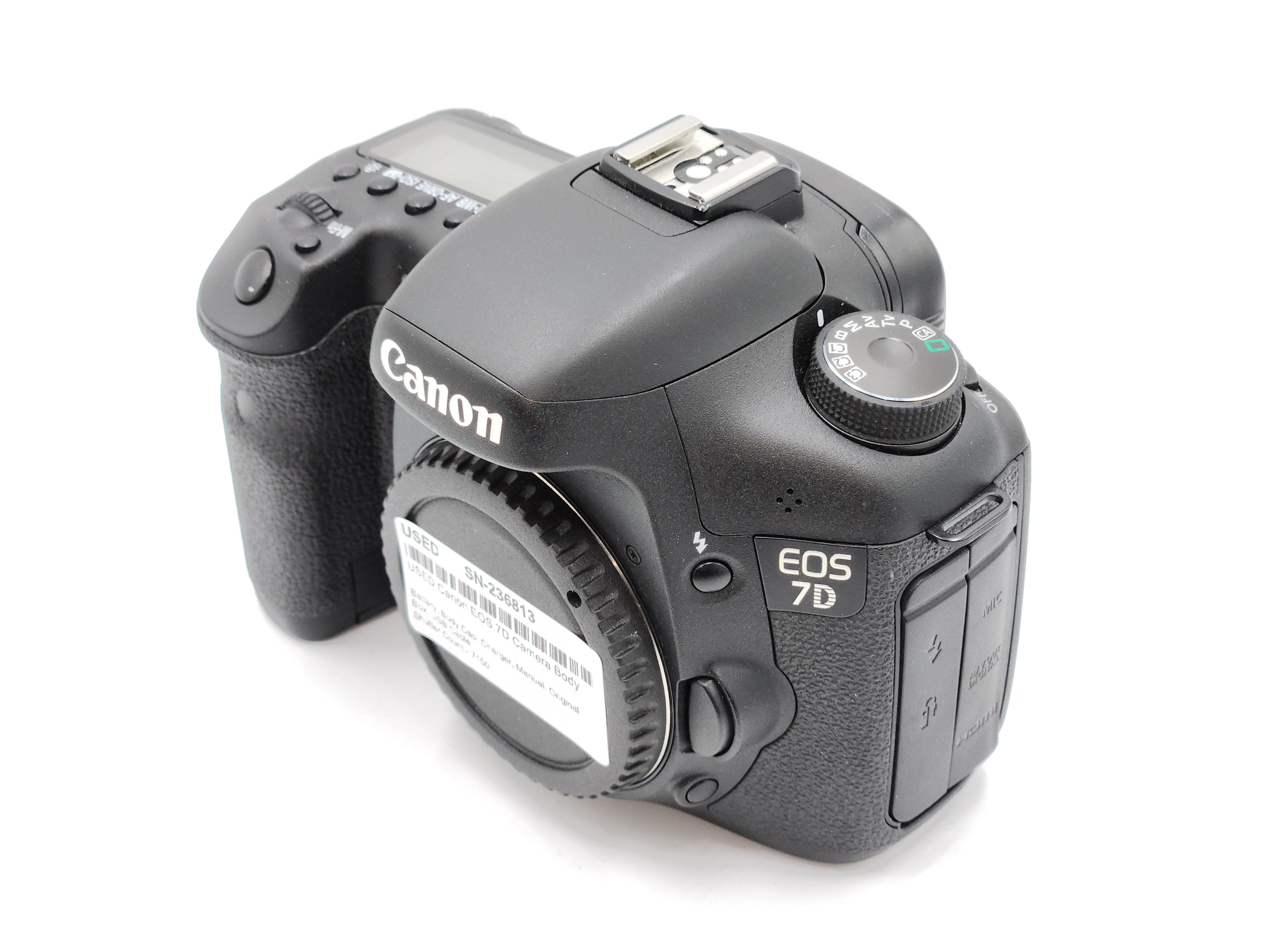 USED Canon EOS 7D Camera Body