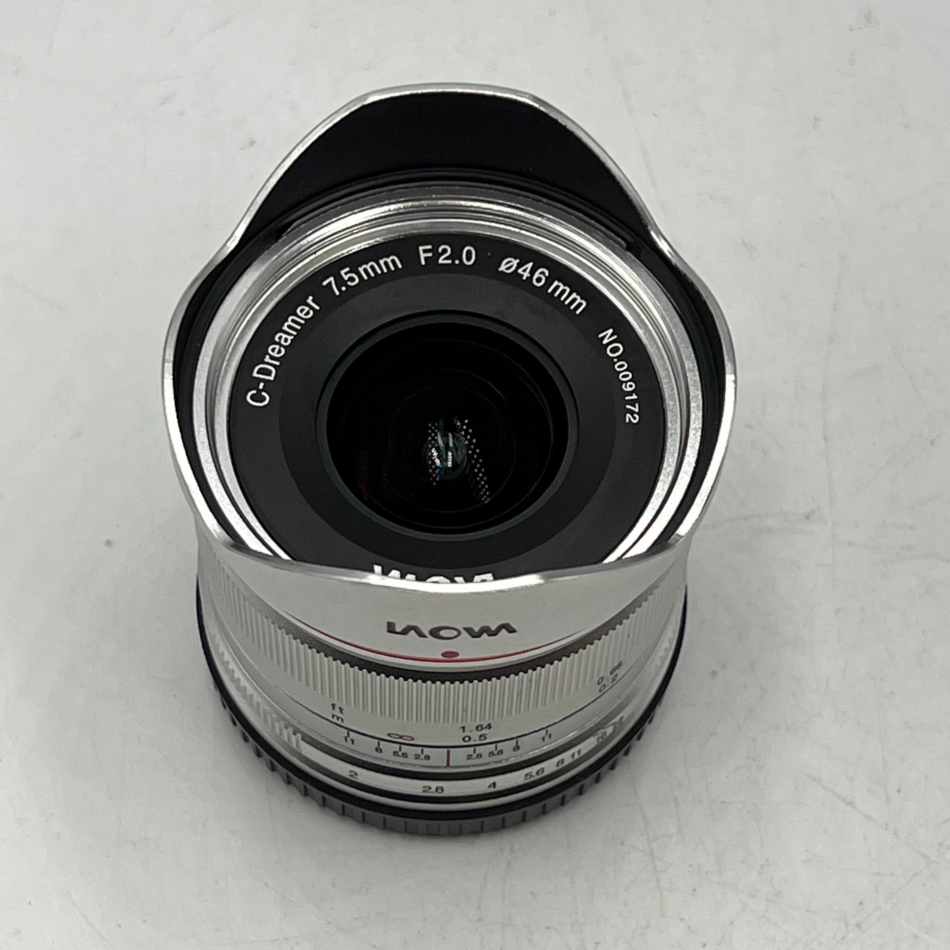 Used Venus Laowa 7.5mm f2 Micro 4/3 Lens