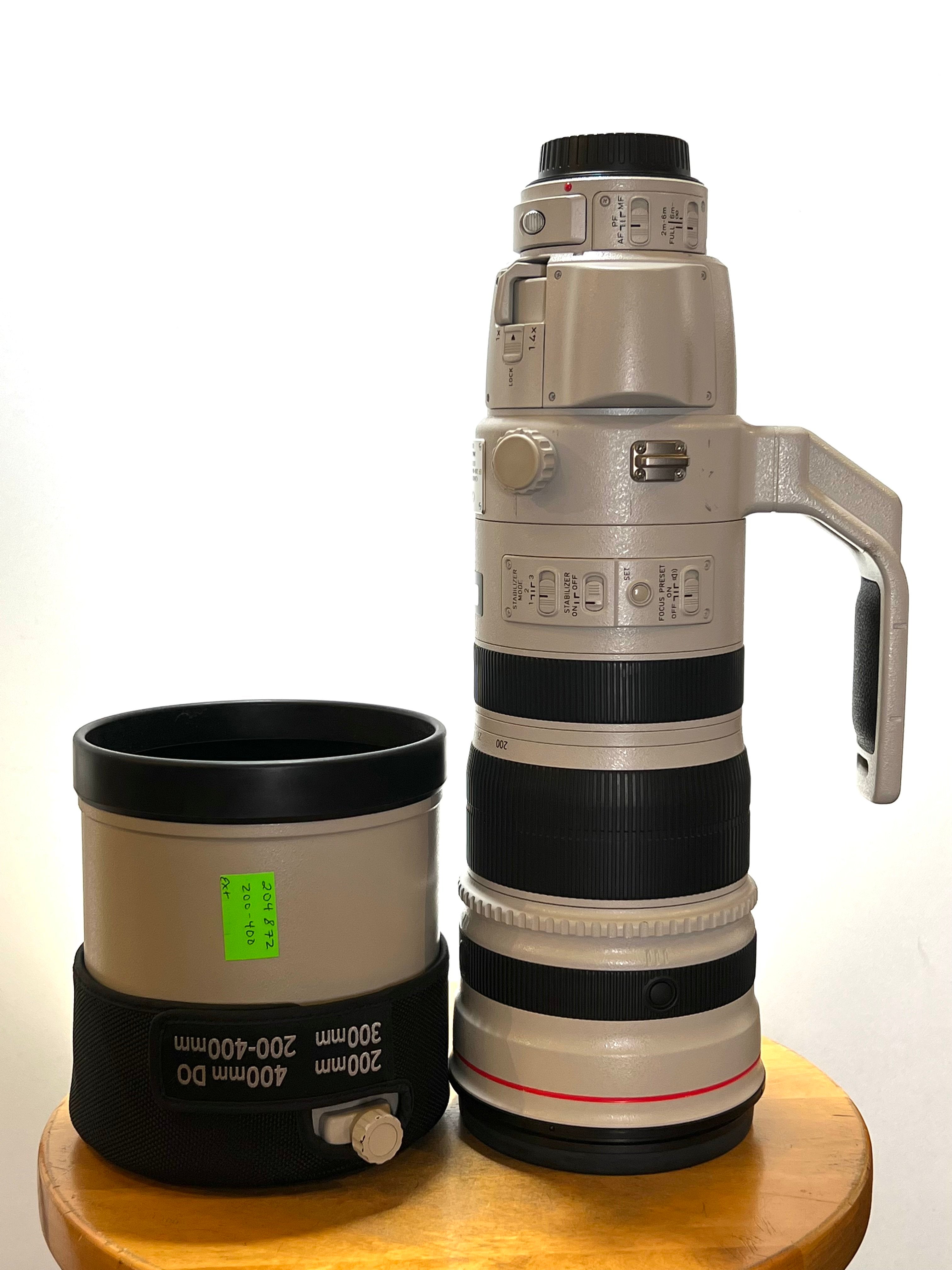 Used Canon EF 200-400mm f/4L IS USM Extender 1.4x Lens