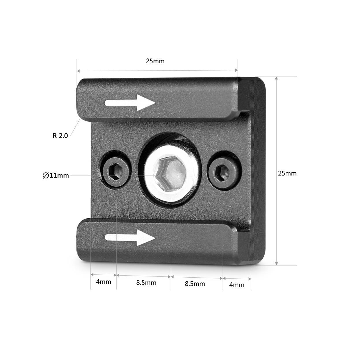 SmallRig 2060 Cold Shoe 2-Pack