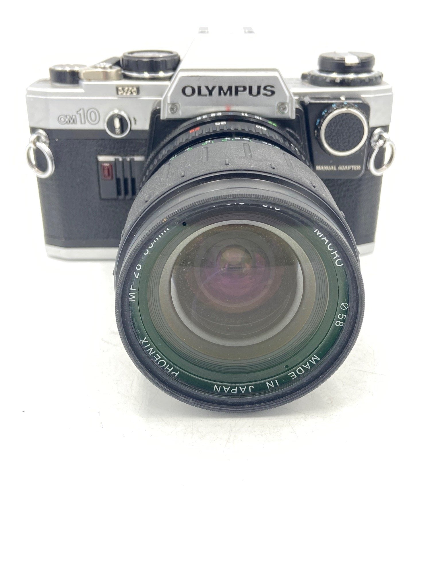 USED Olympus OM10 (Silver) W/ Phoenix 28-80mm F3.5-5.6 Lens