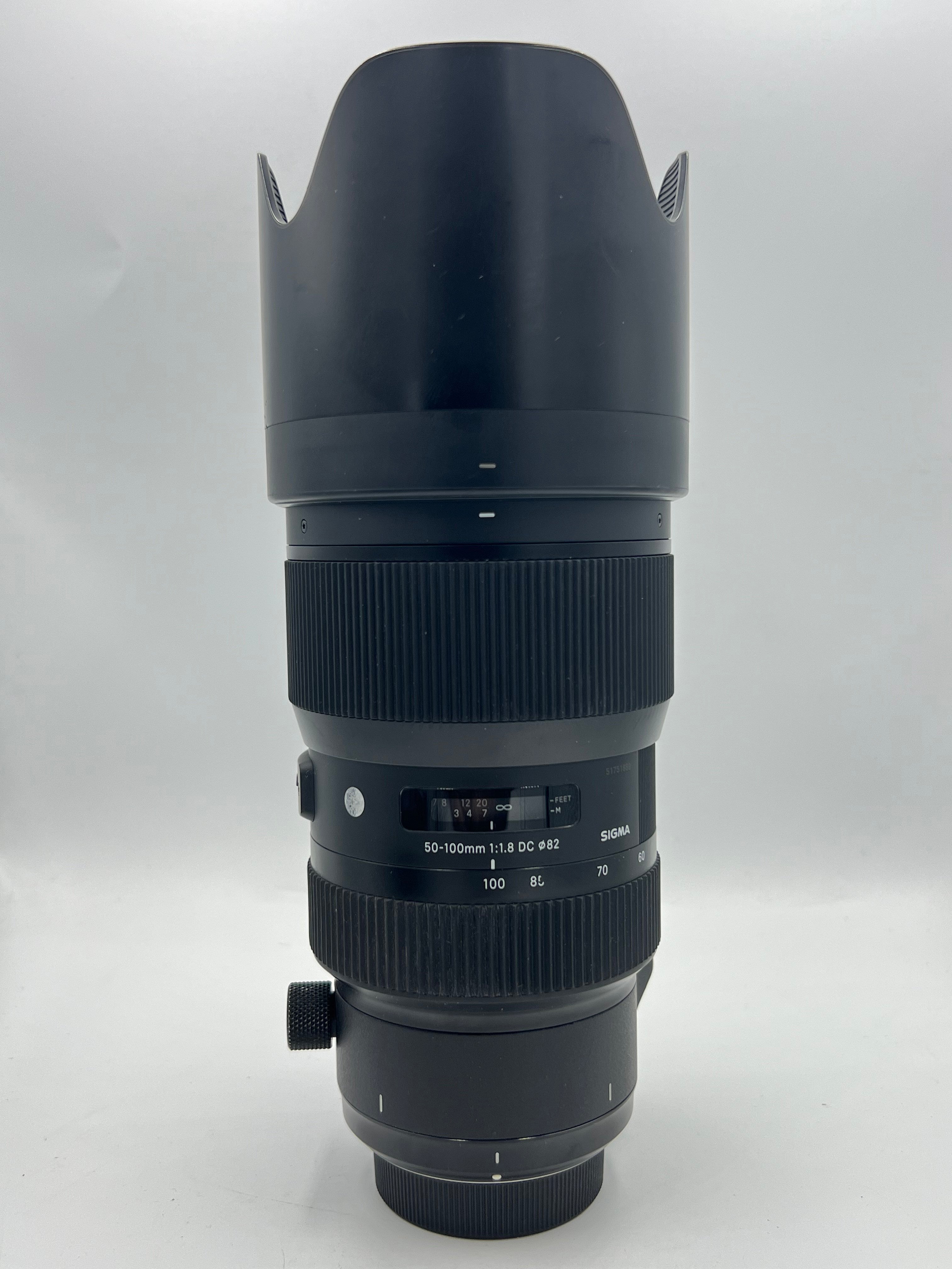 USED Sigma 50-100mm F1.8 DC Lens for Nikon