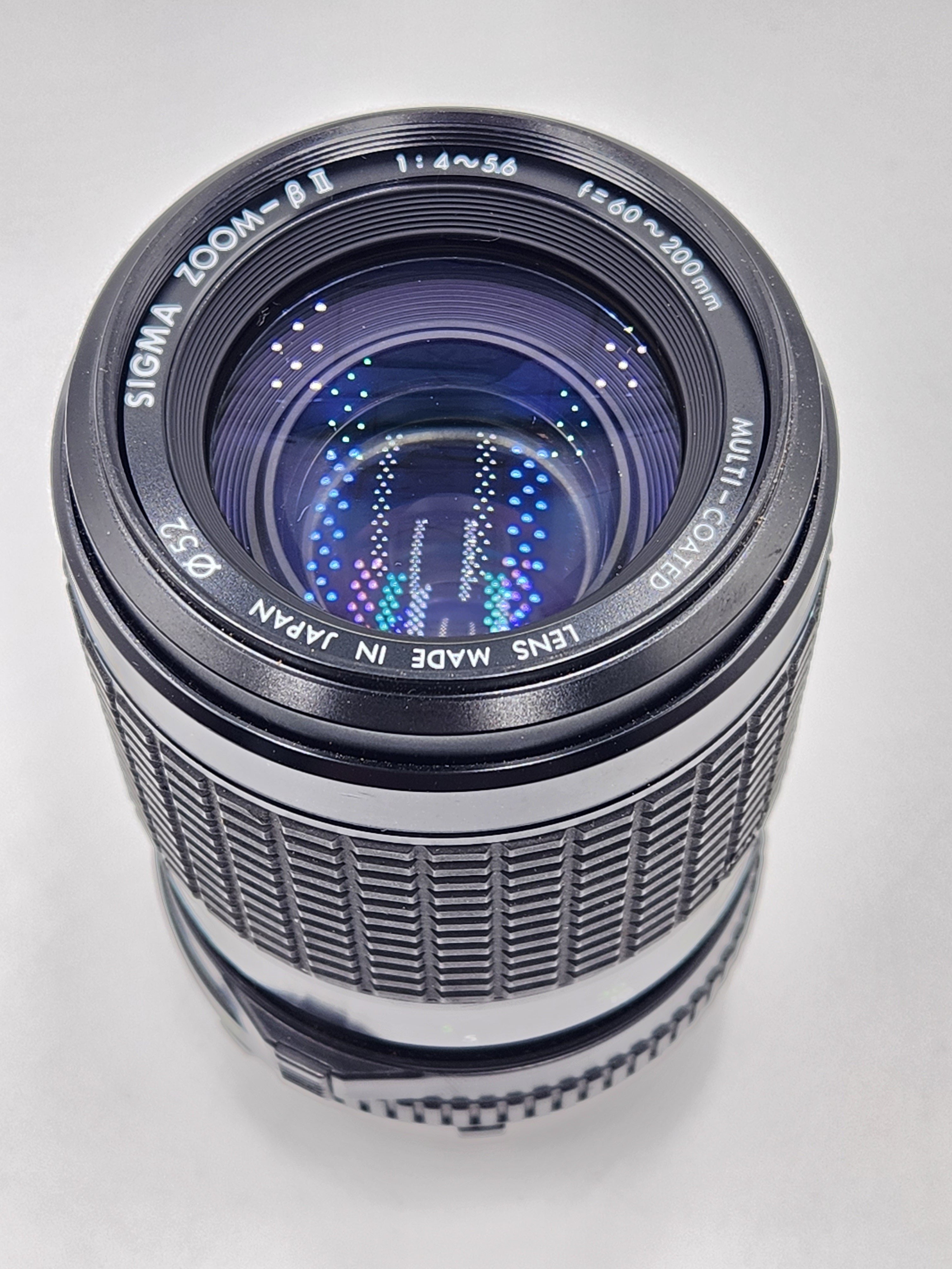 Used Sigma 60-200mm f4-5.6 (Min-MD) Lens