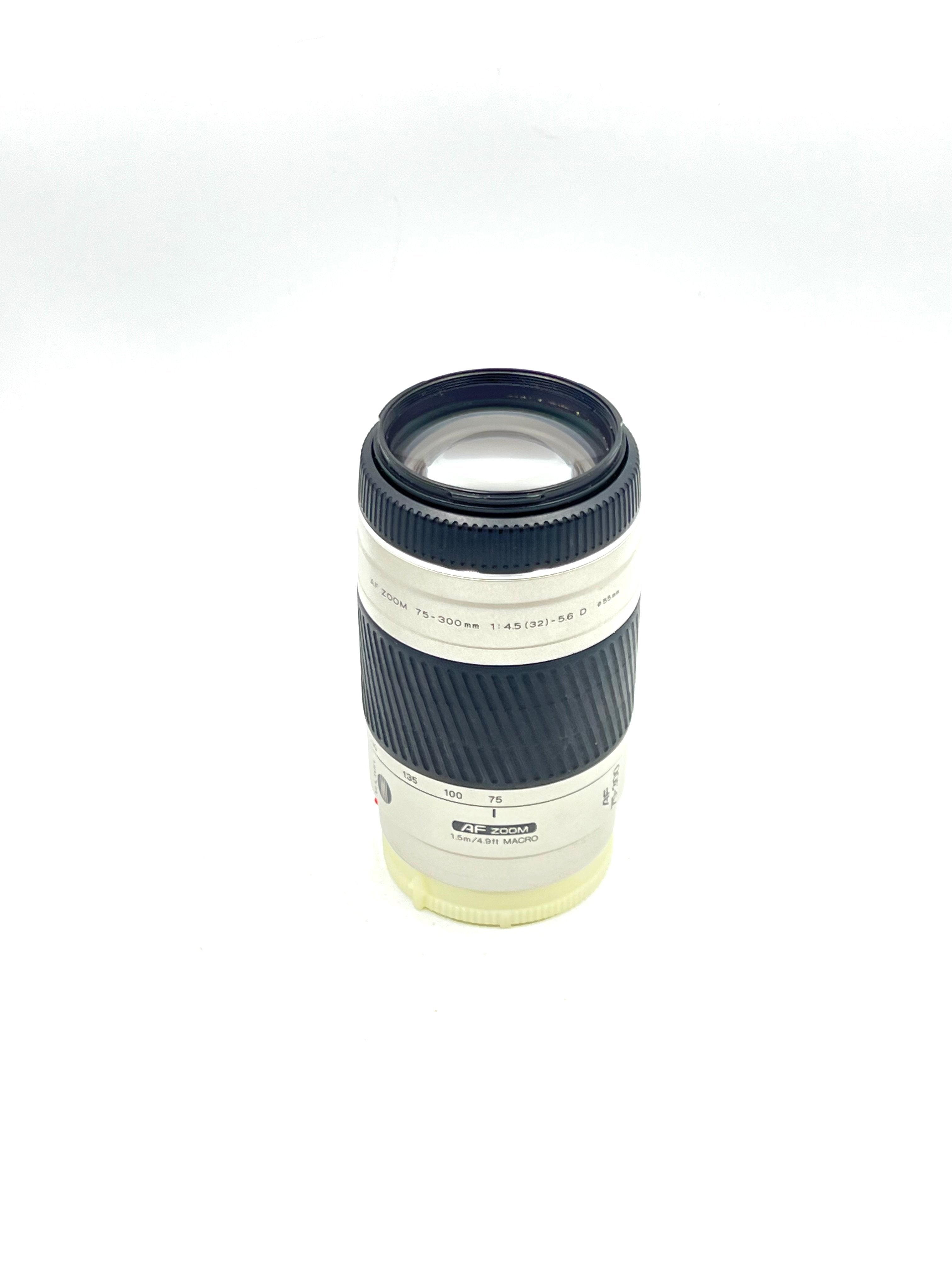 USED Minolta 75-300mm AF F4.5-5.6 (Silver)