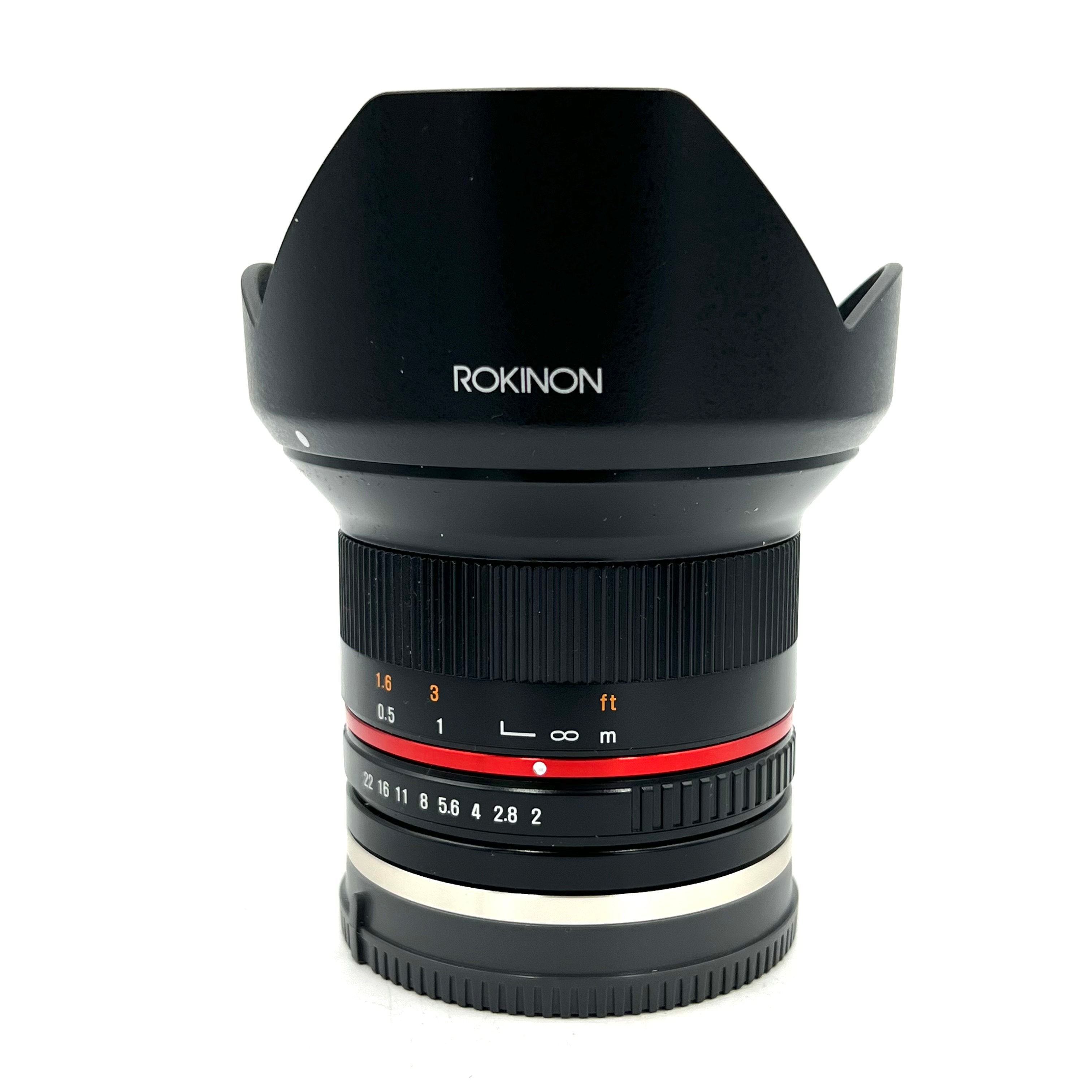 USED Rokinon 12mm f/2.0 Lens for Sony