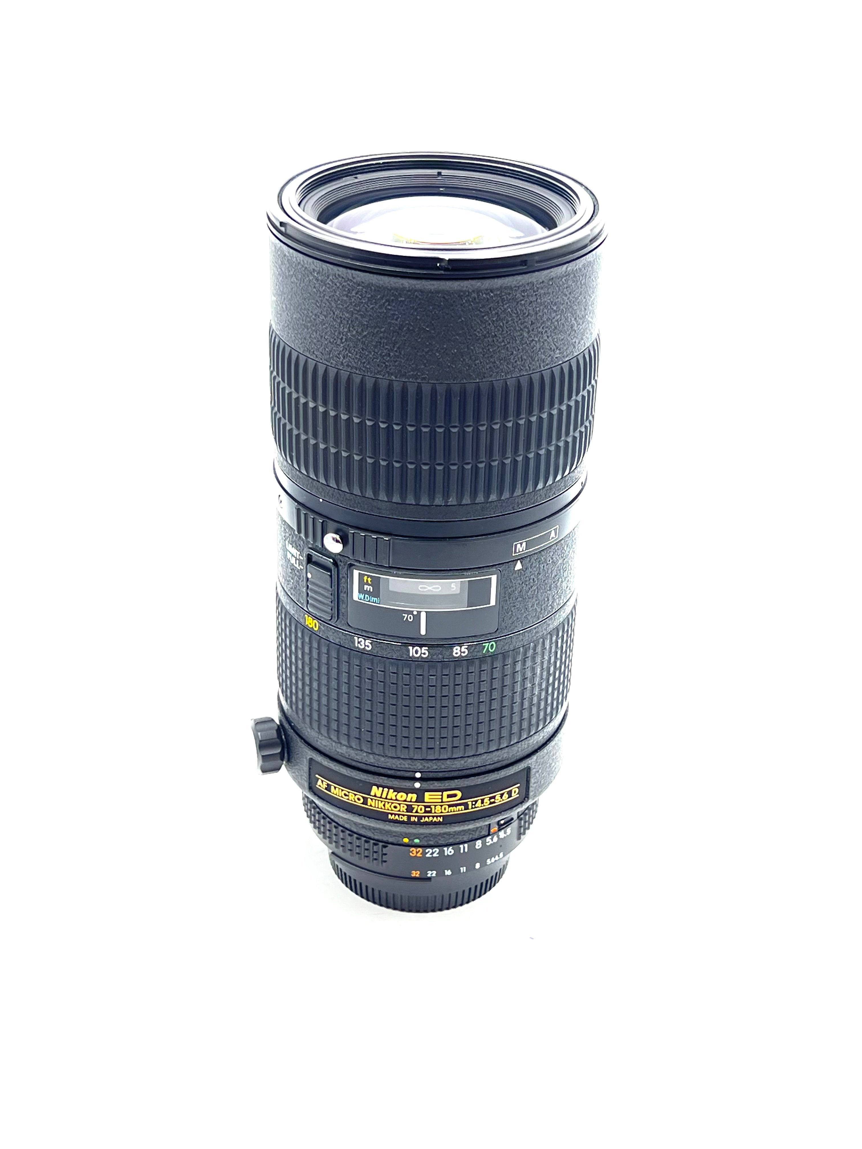 USED Nikon 70-180mm f4.5-5.6 Micro Lens