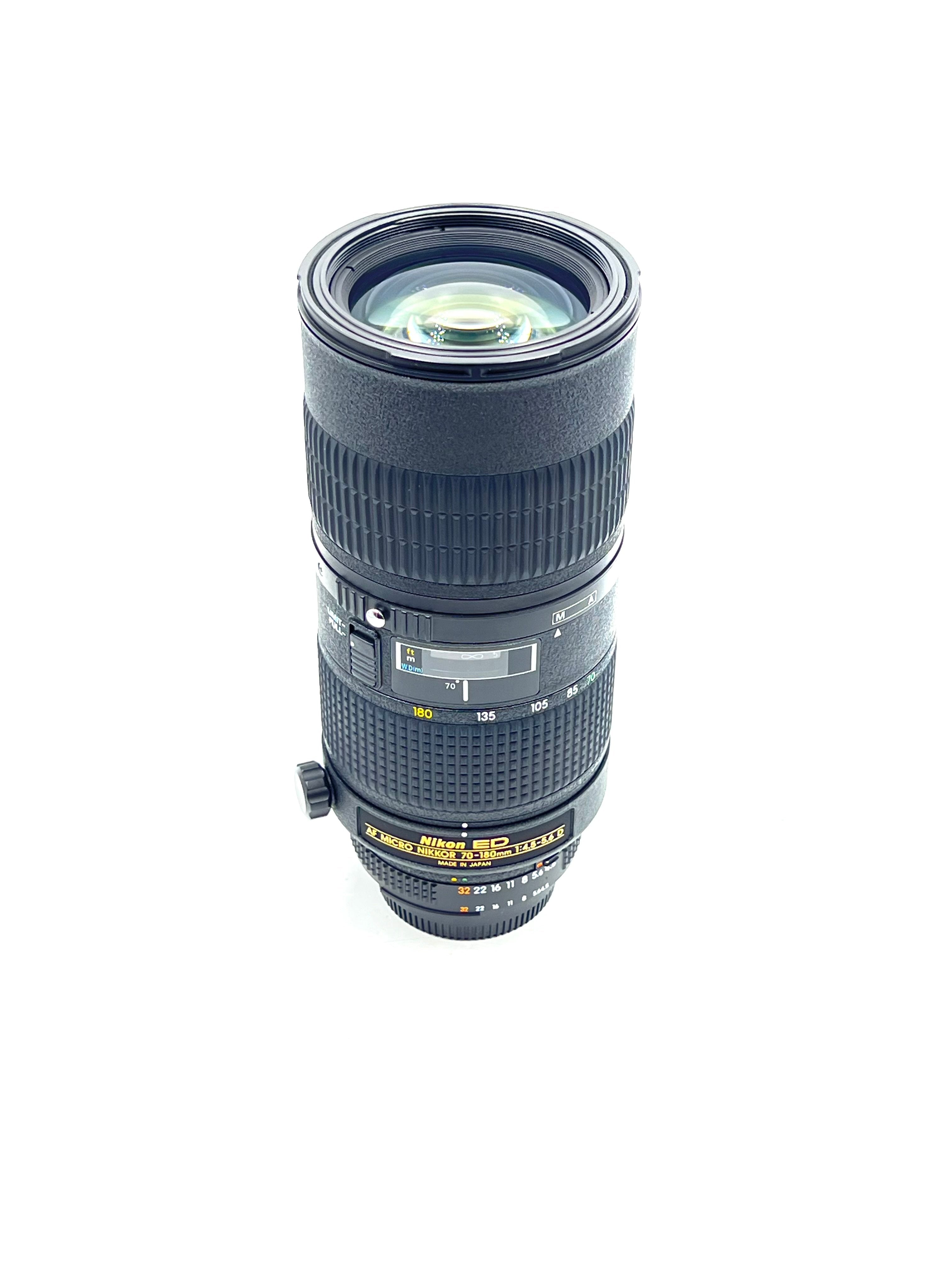 USED Nikon 70-180mm f4.5-5.6 Micro Lens