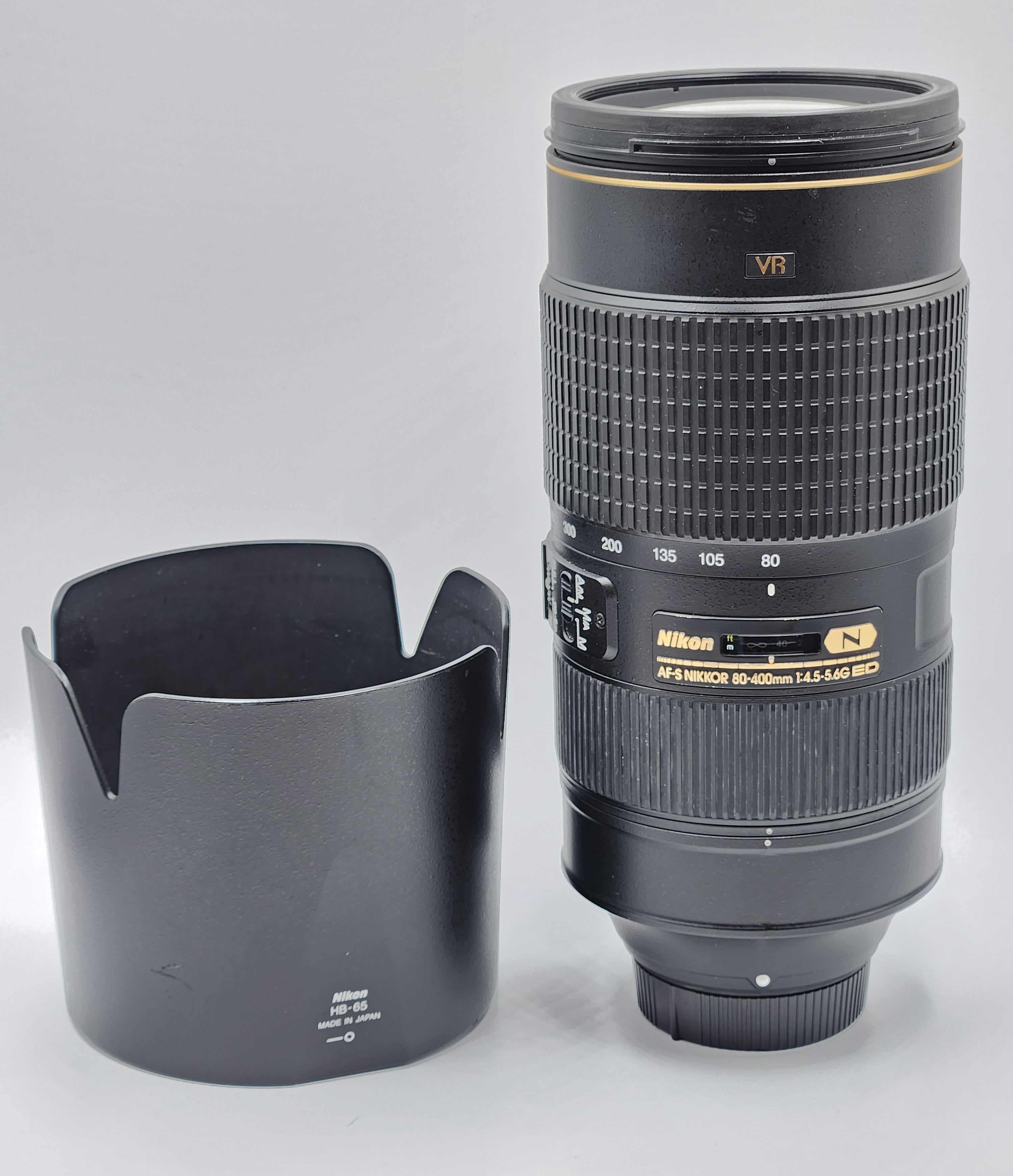 USED Nikon 80-400mm F4.5-5.6 G ED VR Lens