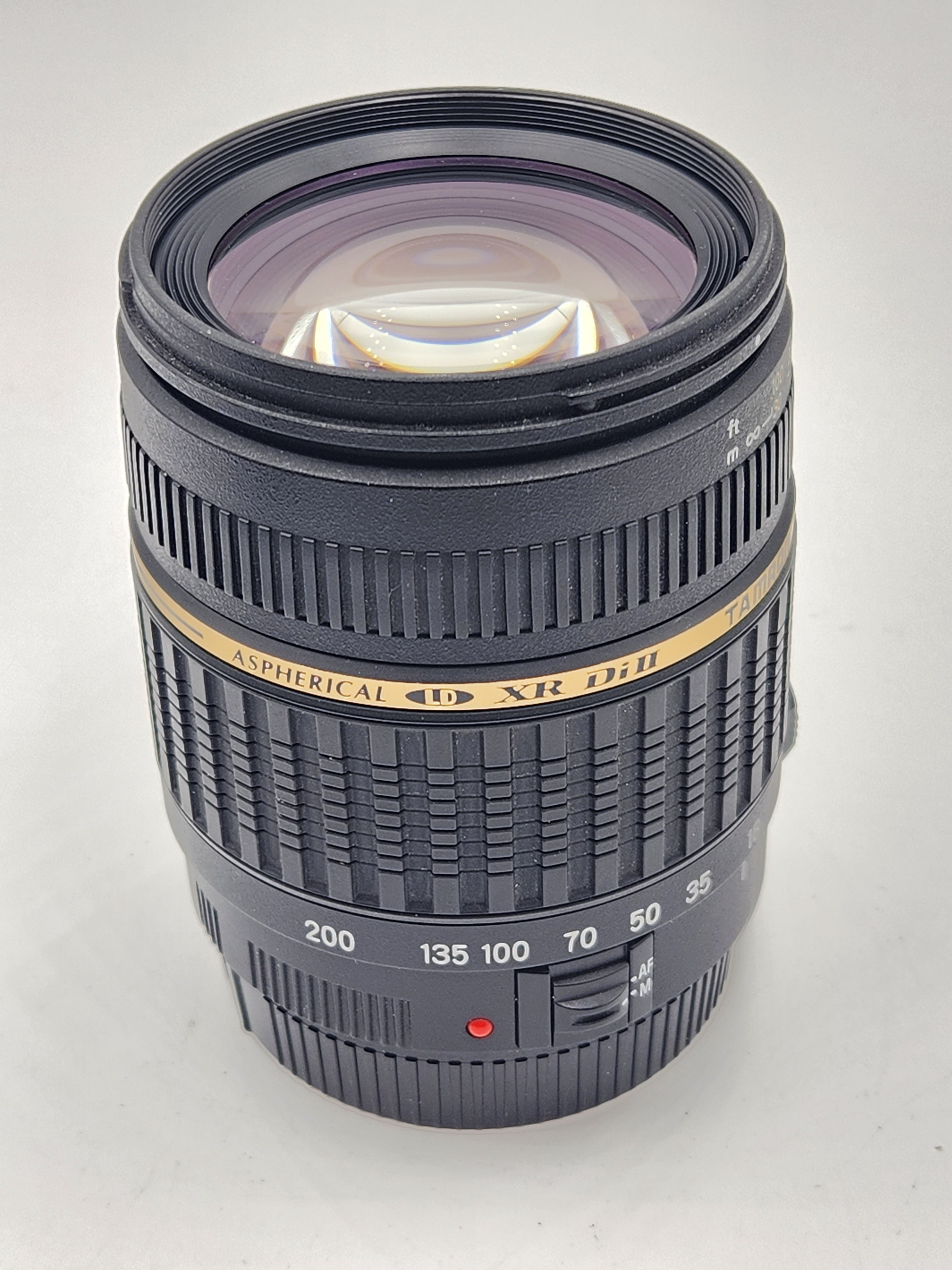 Used Tamron 18-200mm f3.5-6.3 XR Di II (C-EF) Lens