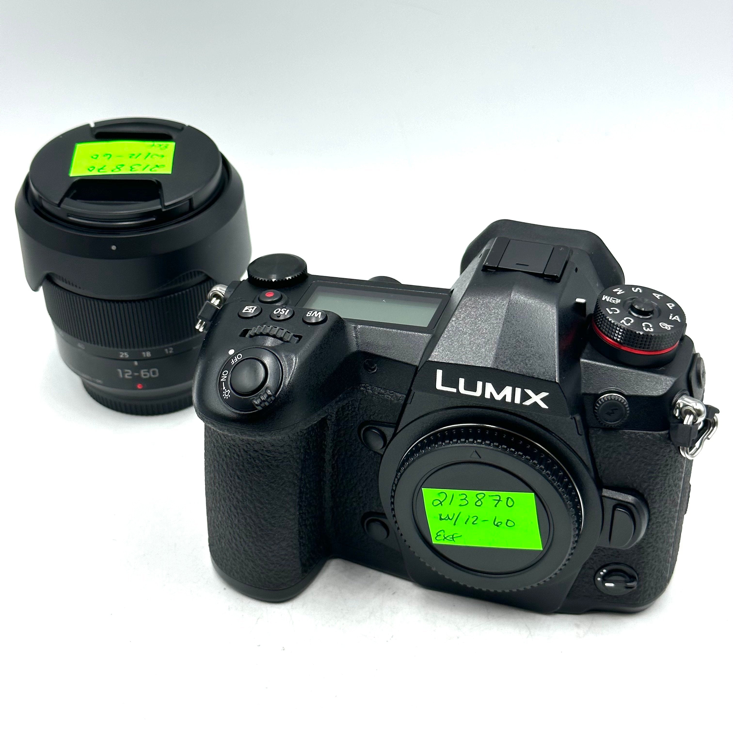 USED Panasonic Lumix G9 Mirrorless Camera with 12-60mm f/3.5-5.6 Lens