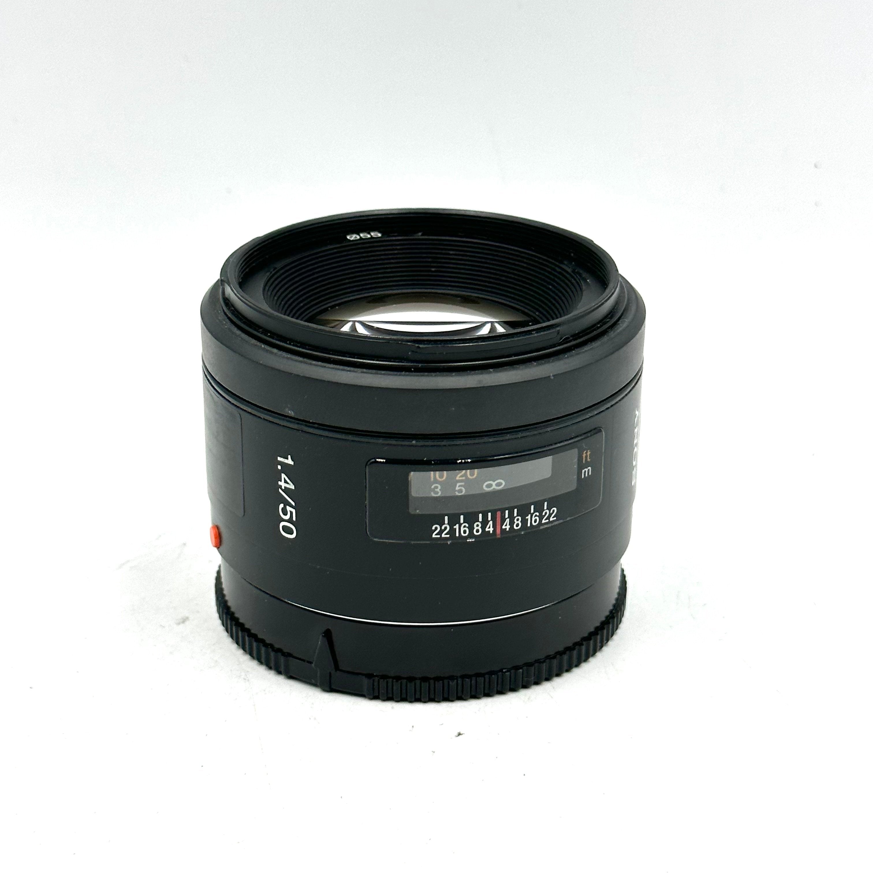 USED Sony 50mm F1.4 Lens (A mount)