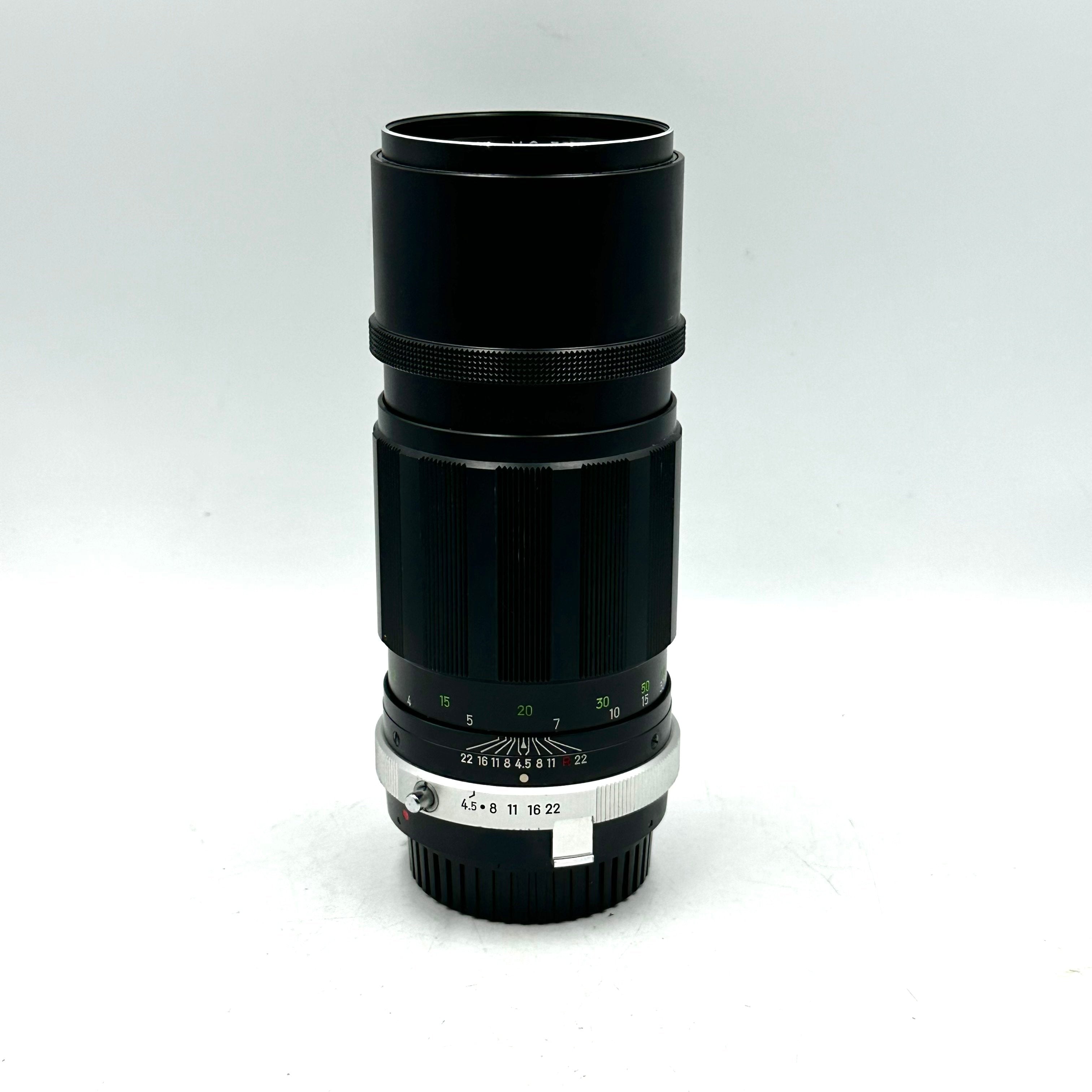 Used Minolta 200mm F4.5 Rokkor-PE Lens