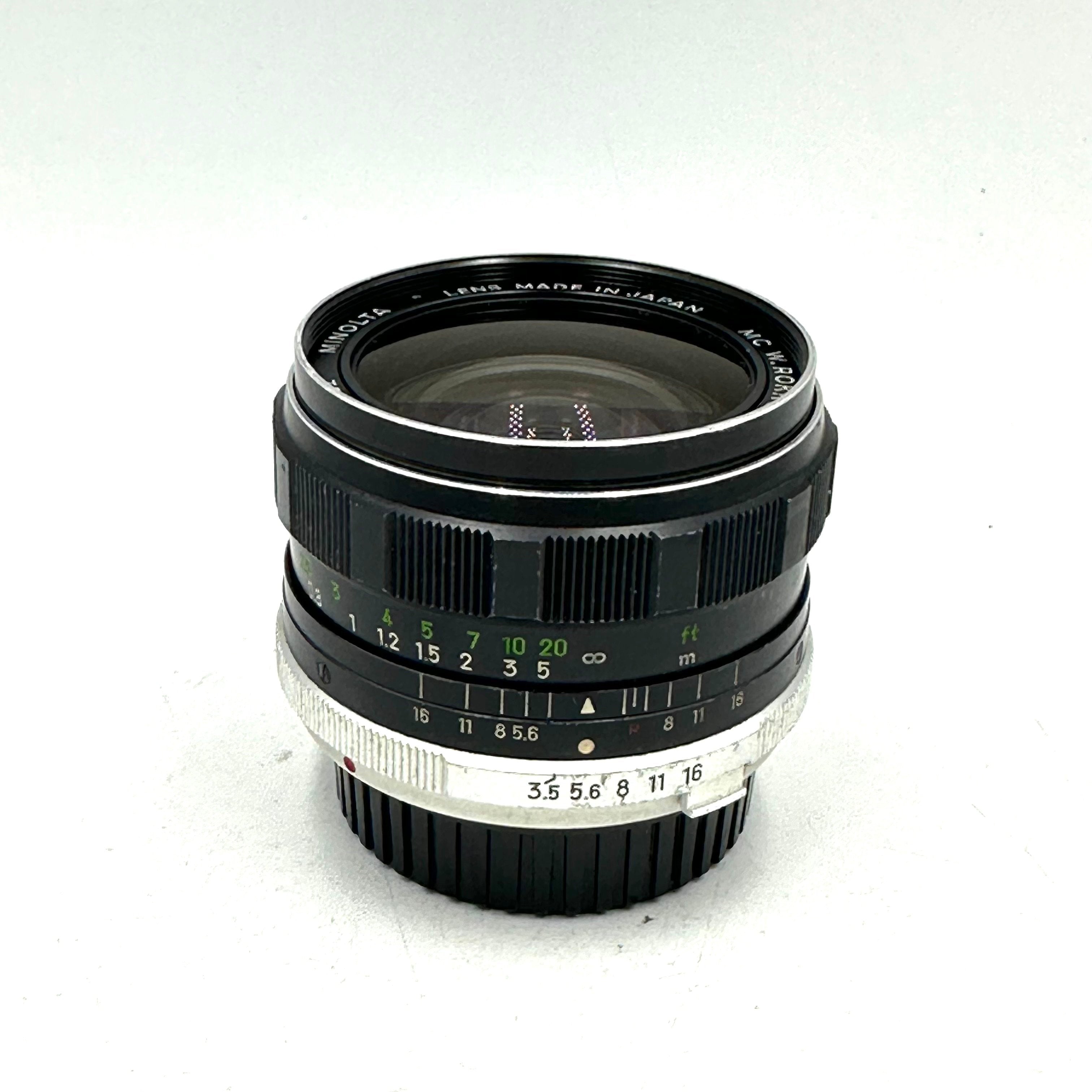 Used Minolta 28mm F3.5 W.Rokkor-SG Lens