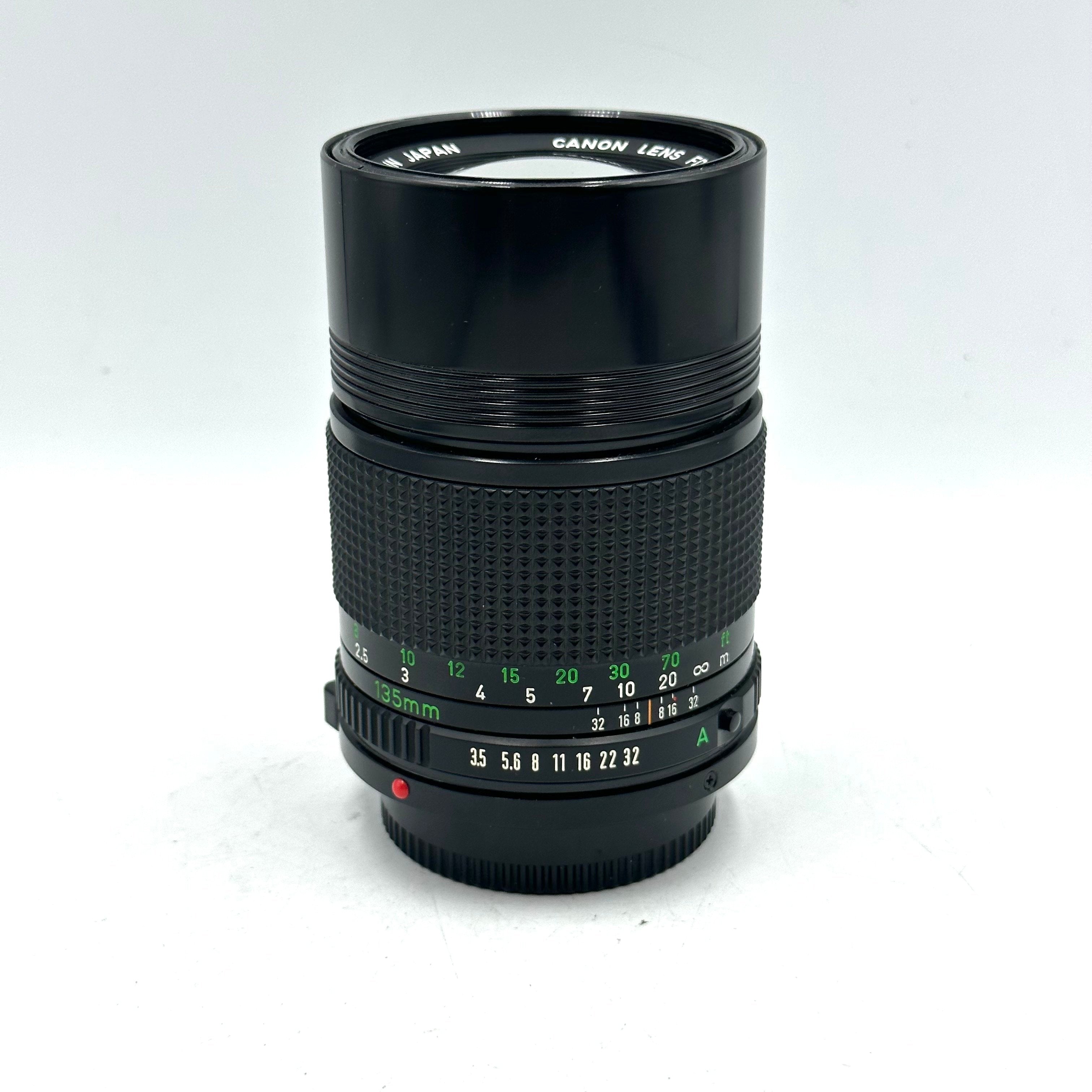 USED Canon 135mm F3.5 FD Lens