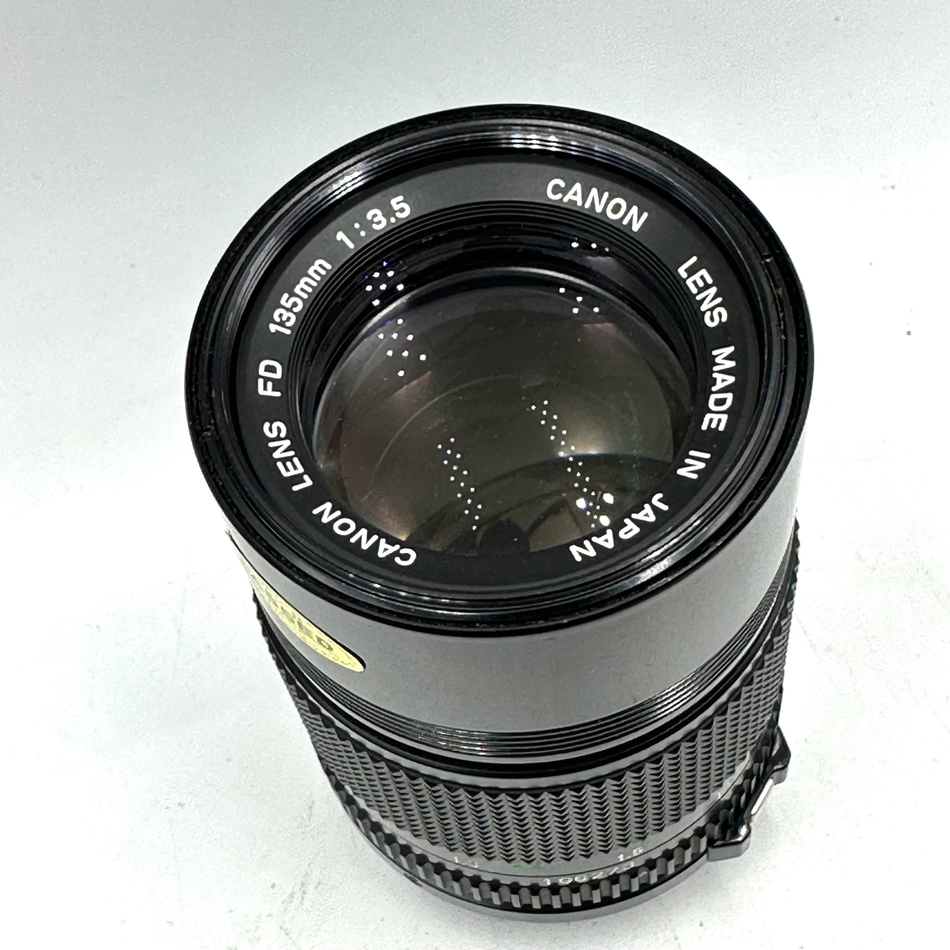 USED Canon 135mm F3.5 FD Lens