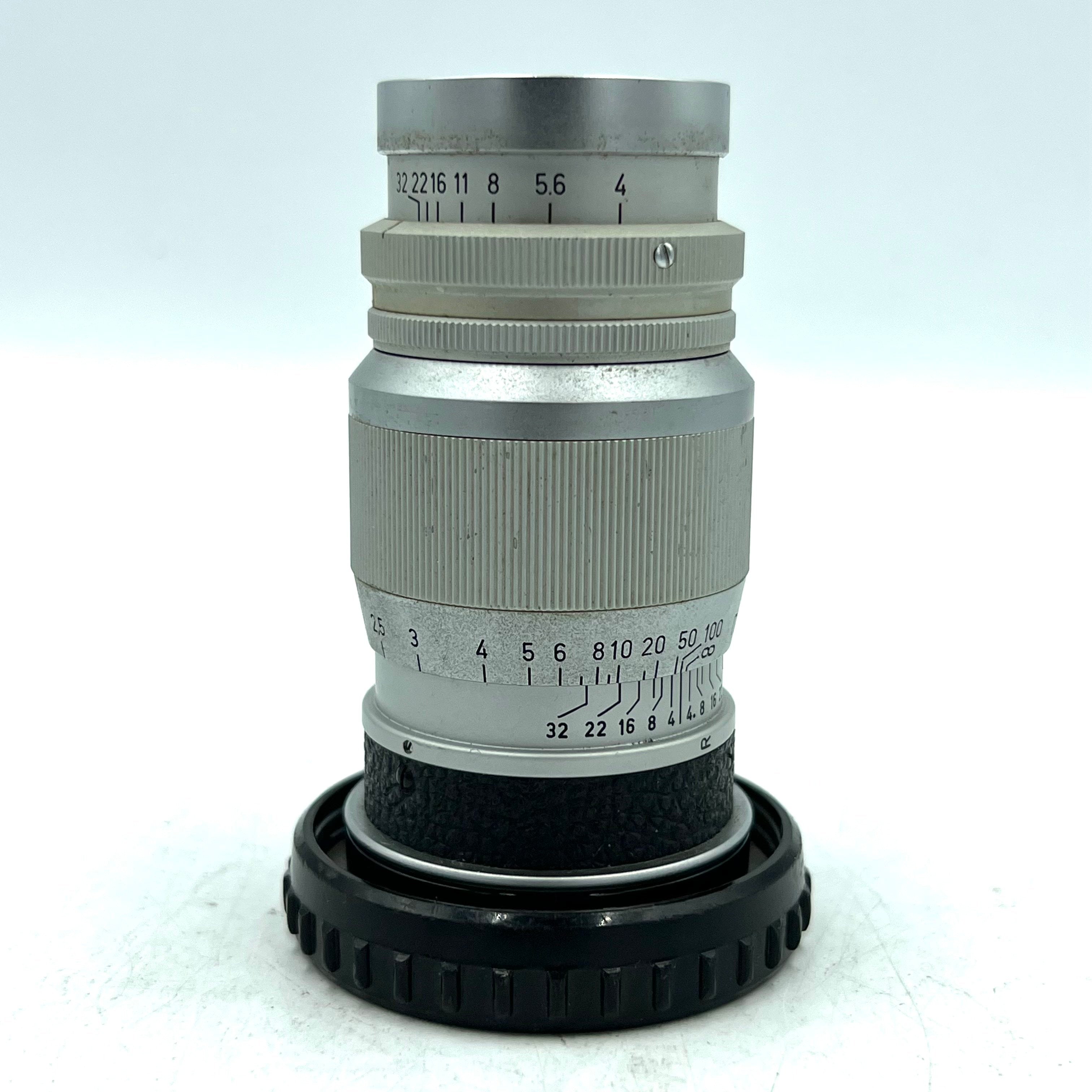 USED Leica 9MM (9CM) F4 Elmar GMBH Wetzlar MF Film Lens (Screw Mount)