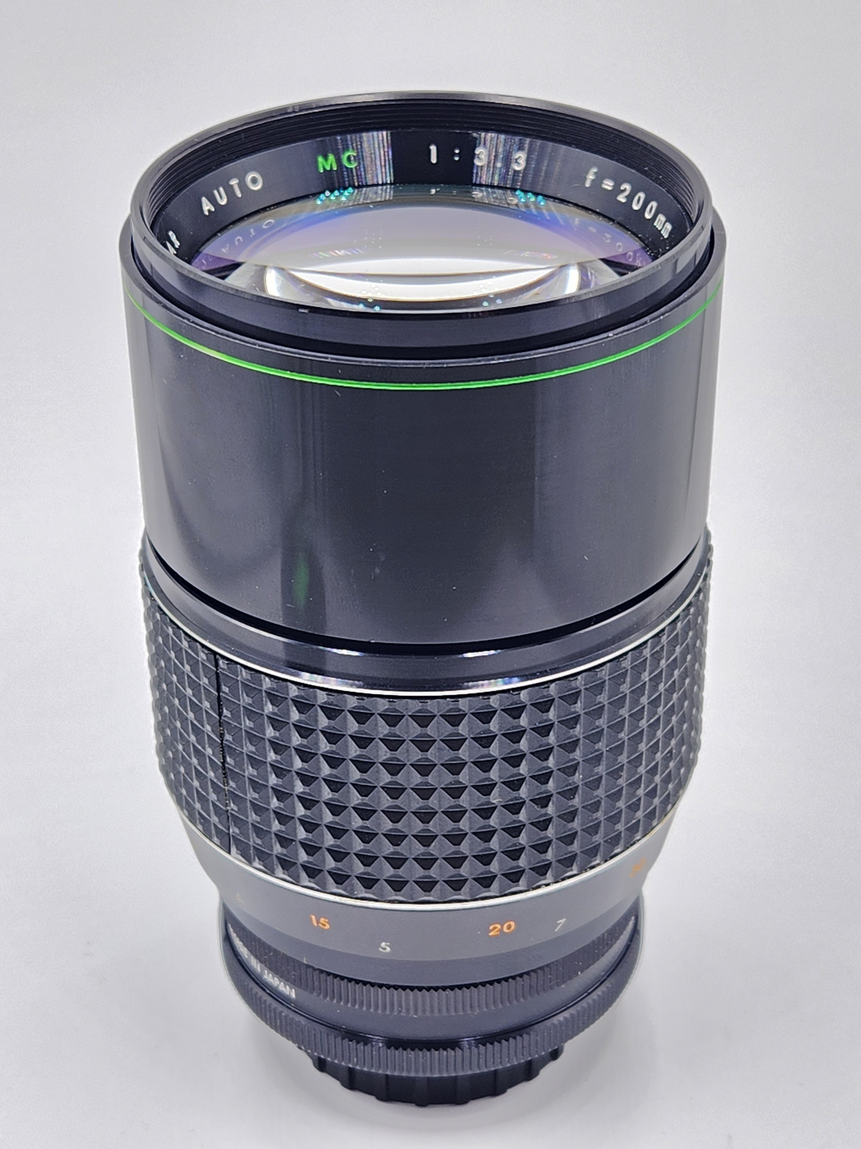 Used Rexatar 200mm f3.3 Screw Mount Lens