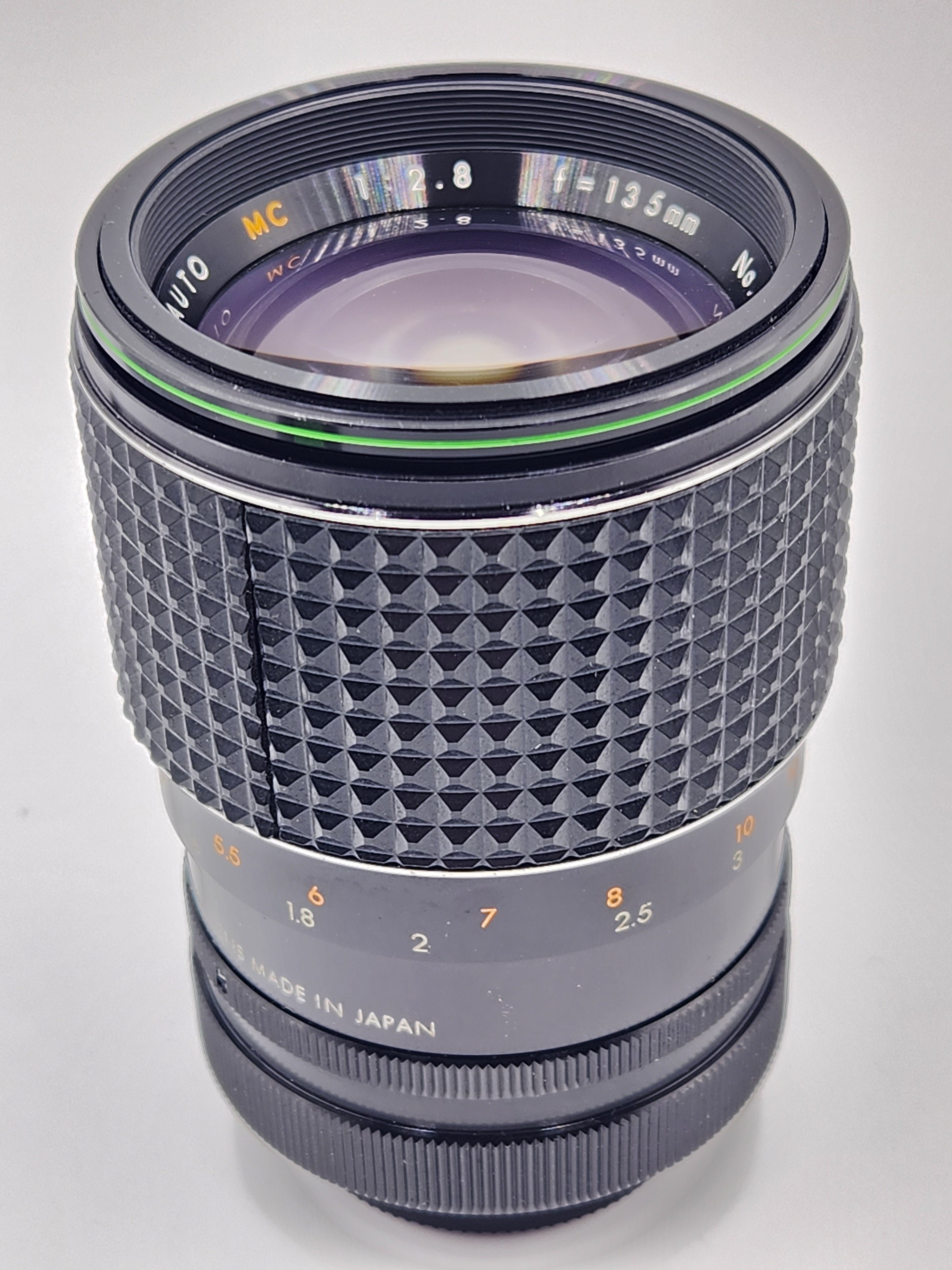 Used Rexatar135mm f2.8 Screw Mount Lens