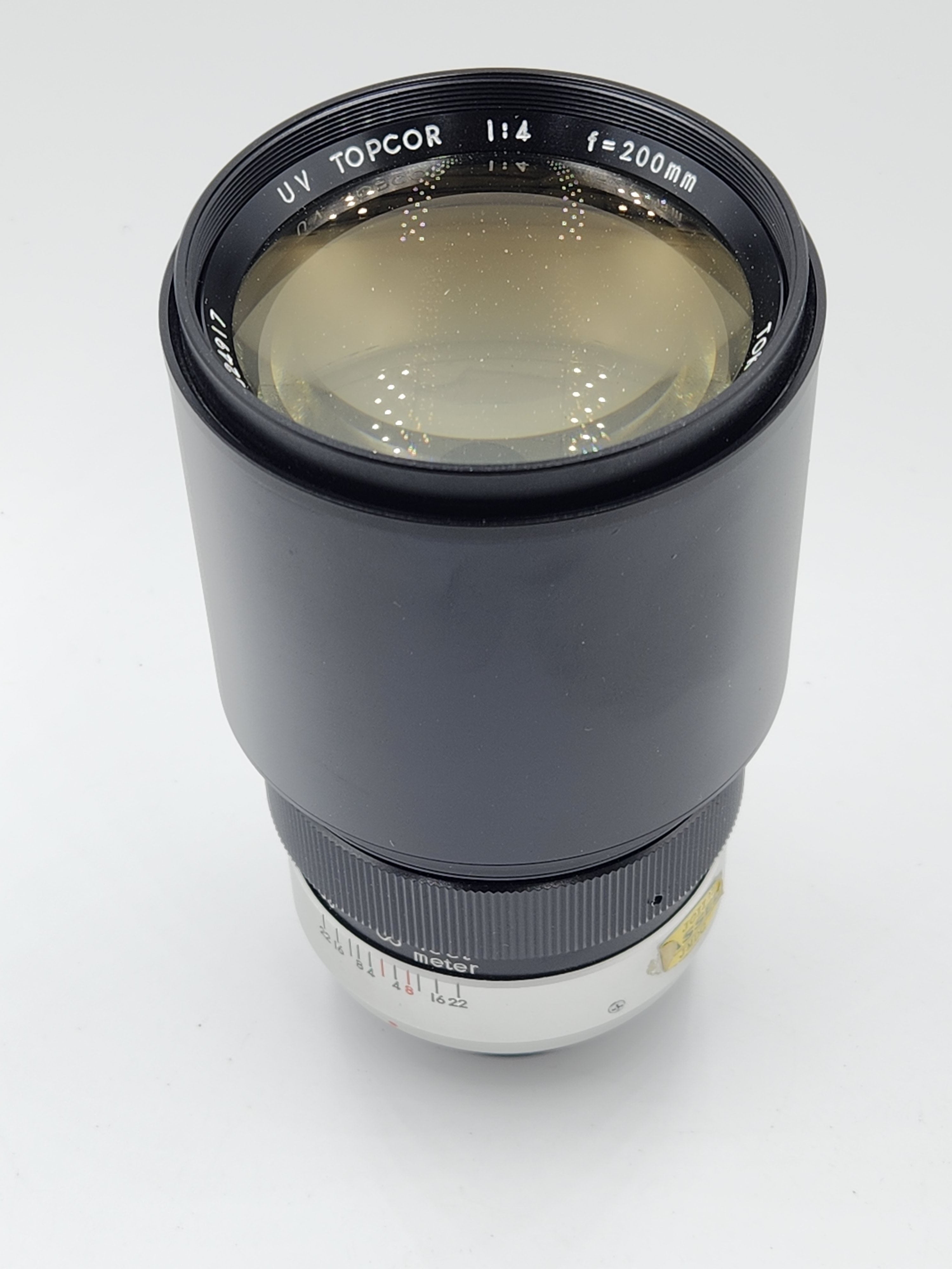 Used Topcon 200mm f4 Topcor Lens