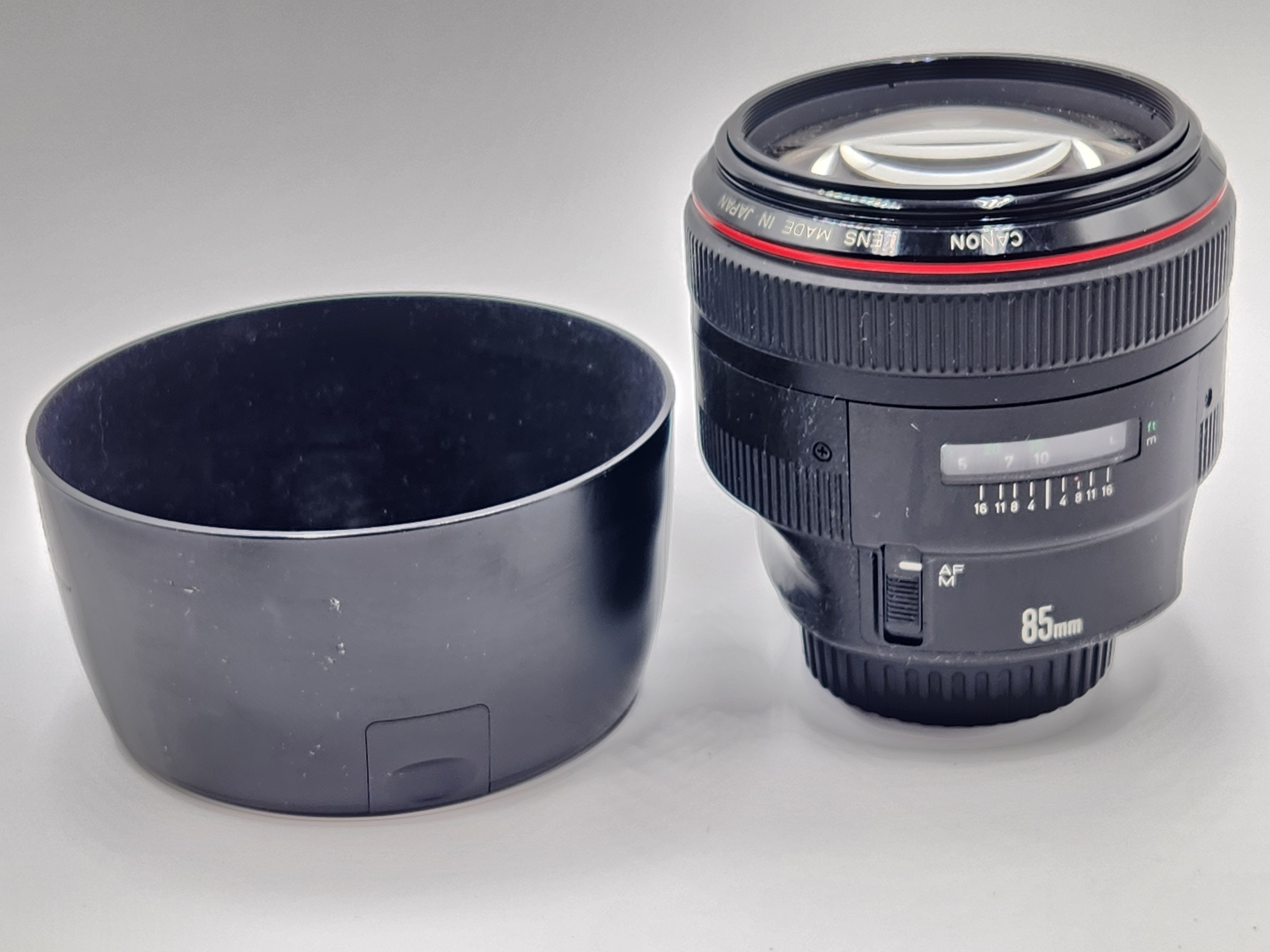 Used Canon 85mm f1.2 L EF Lens