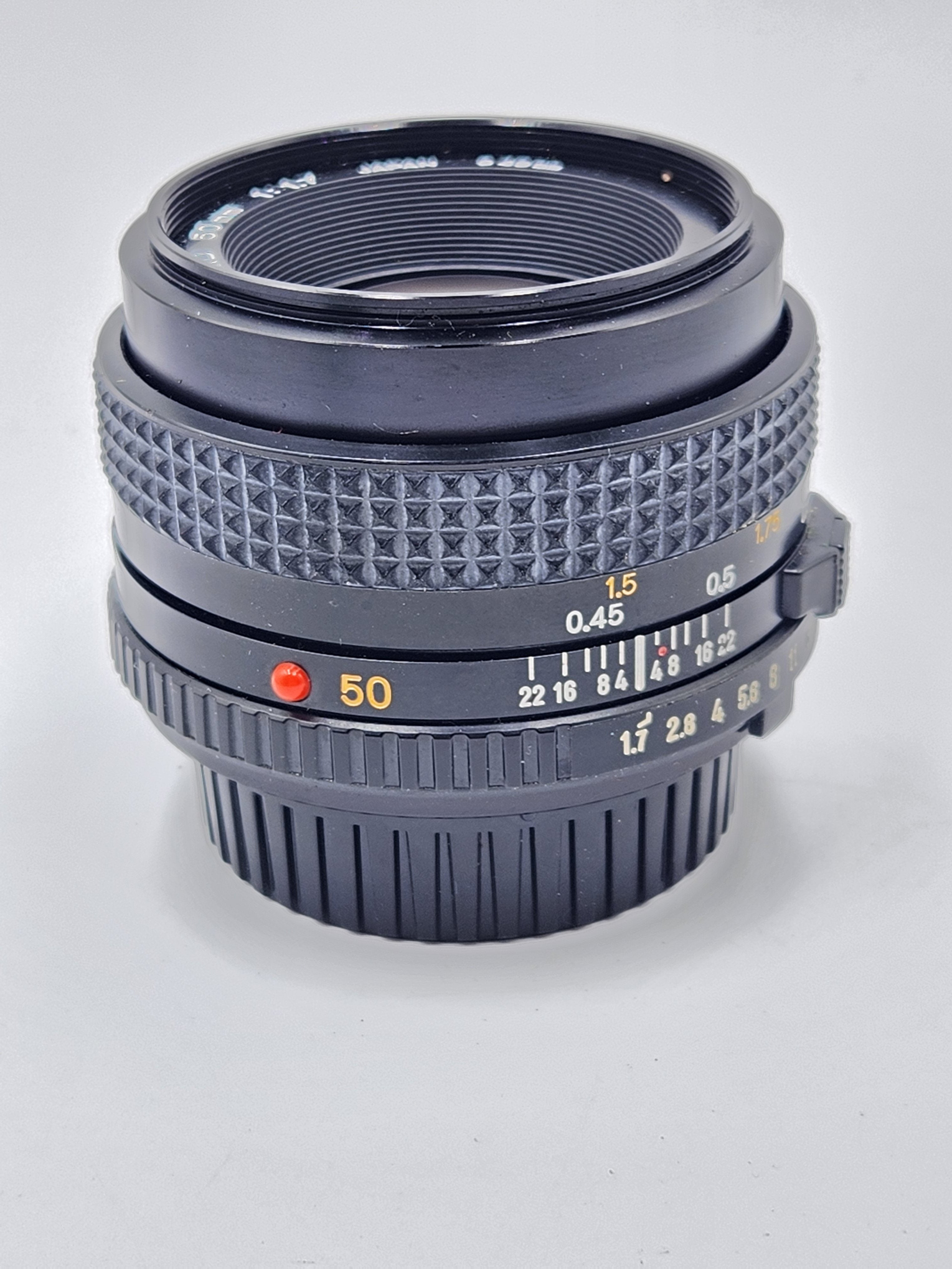 Used Minolta 50mm f1.7 Lens