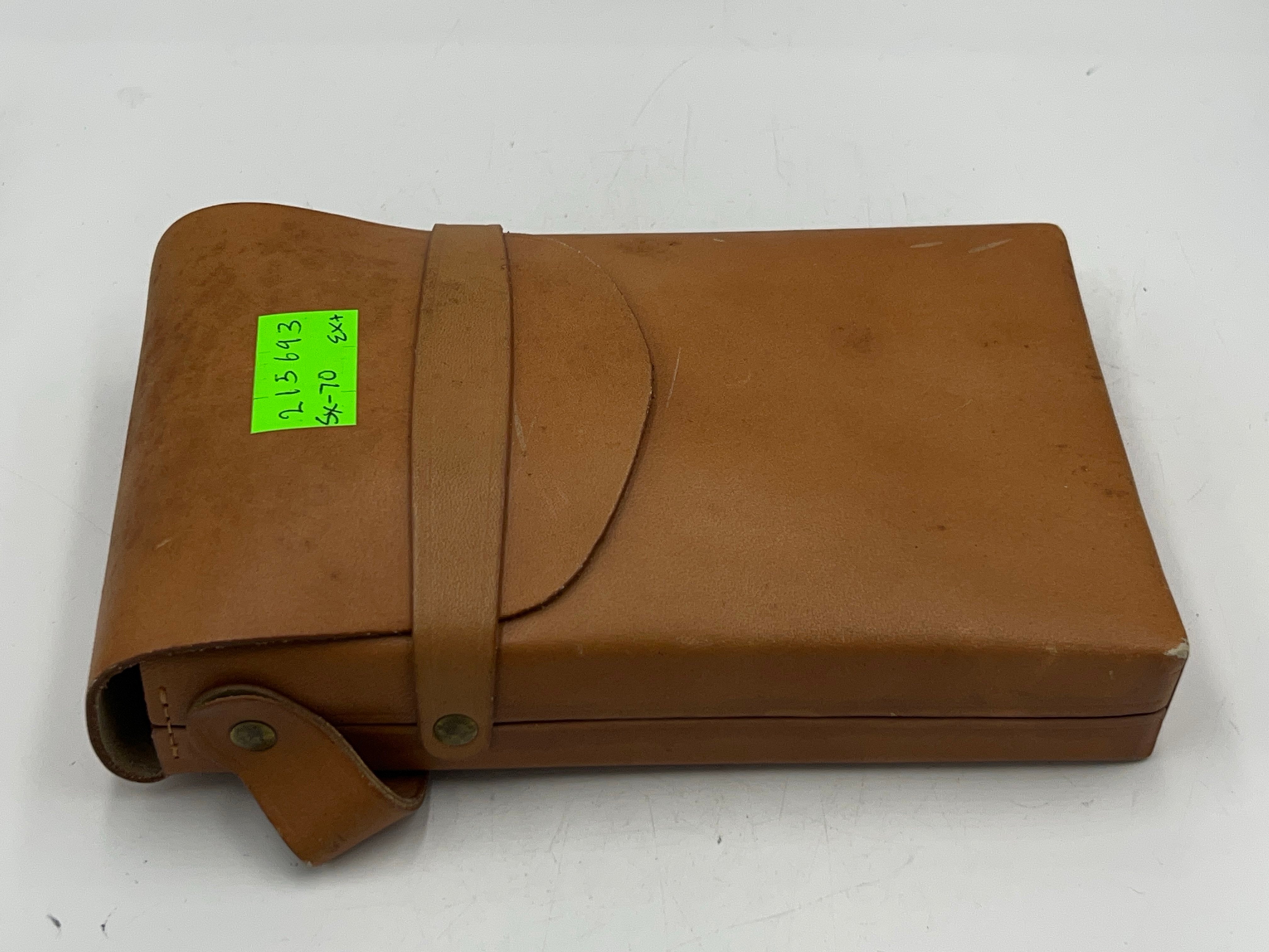 USED Polaroid SX-70 Land Camera (Brown) w/ Case